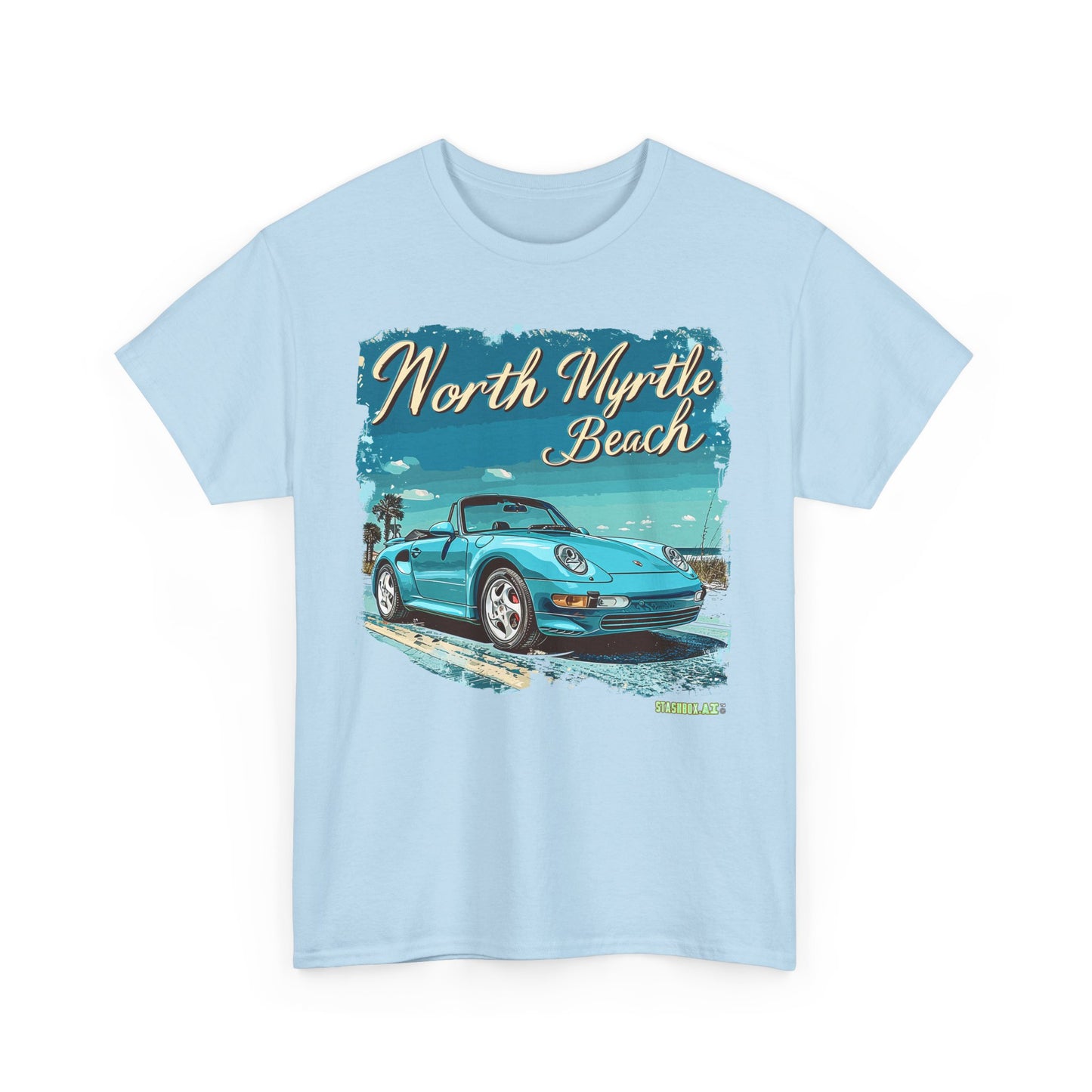 Unisex Heavy Cotton Tee North Myrtle Beach Design 008