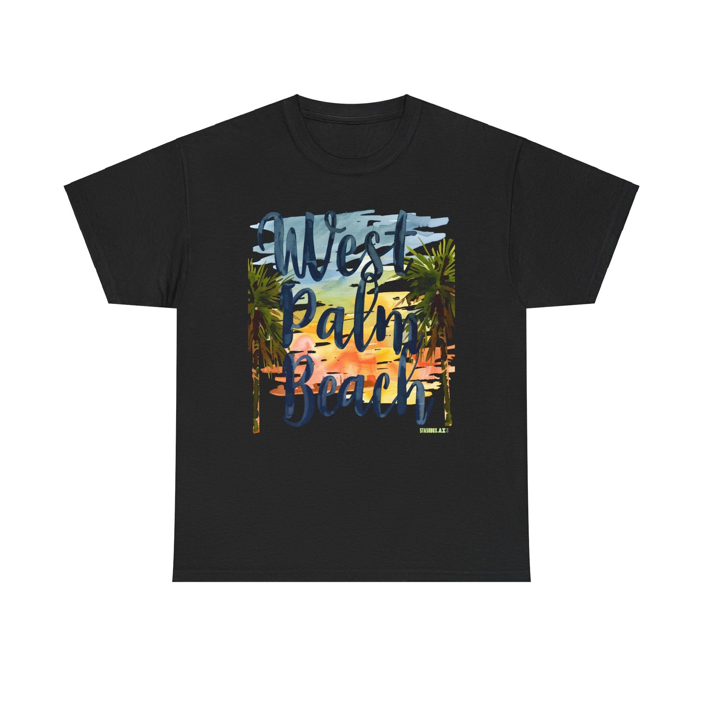 Unisex Heavy Cotton Tee West Palm Beach 005