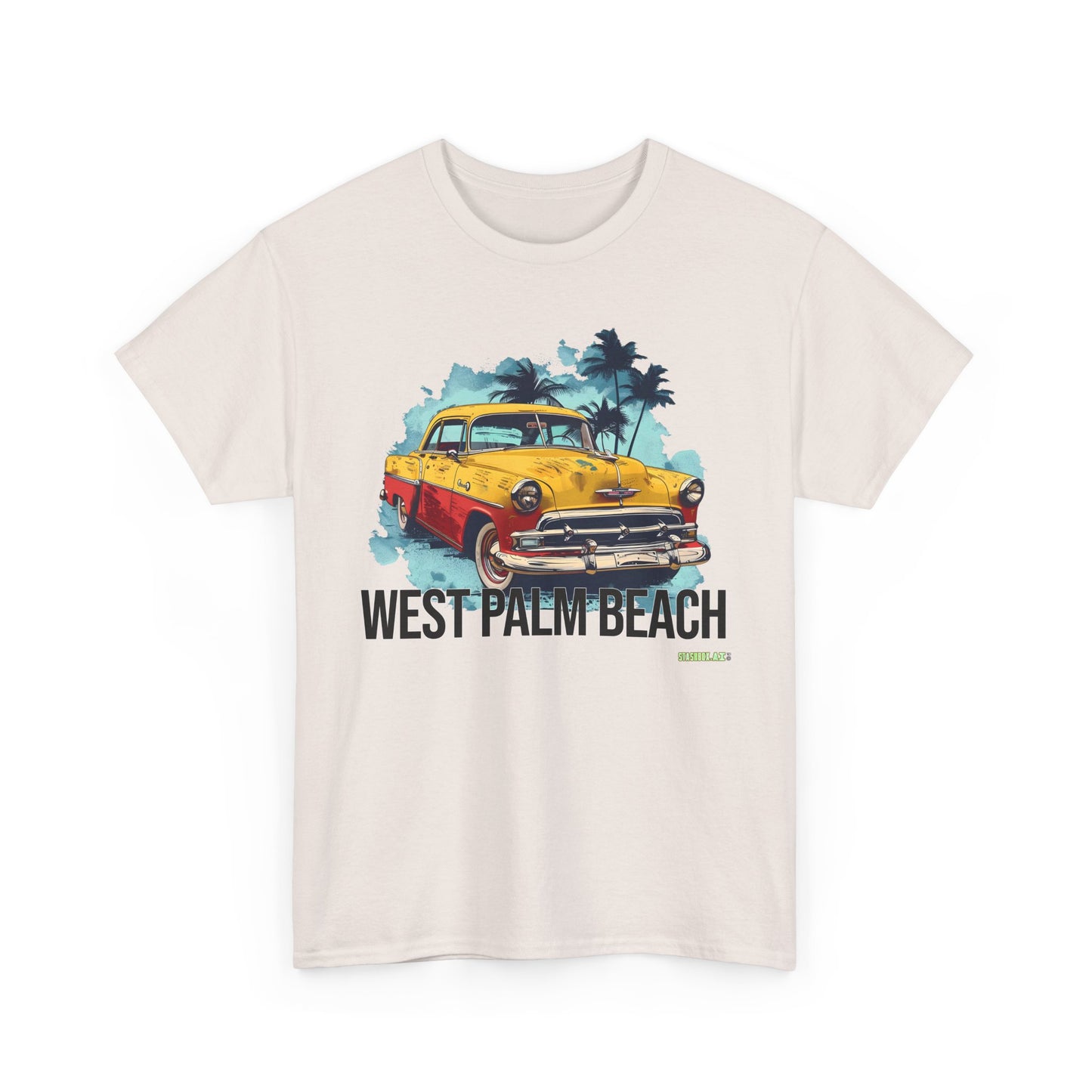 Unisex Heavy Cotton Tee West Palm Beach 034