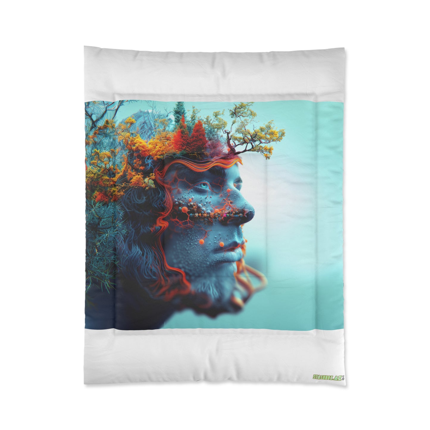 Comforter Blue Man 001