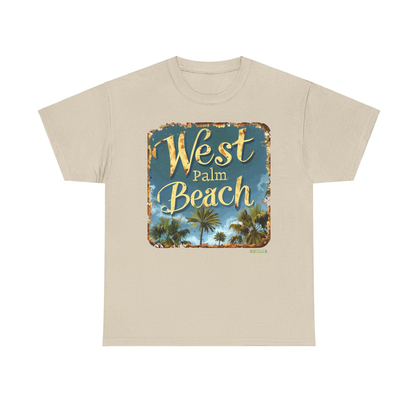 Unisex Heavy Cotton Tee West Palm Beach 033