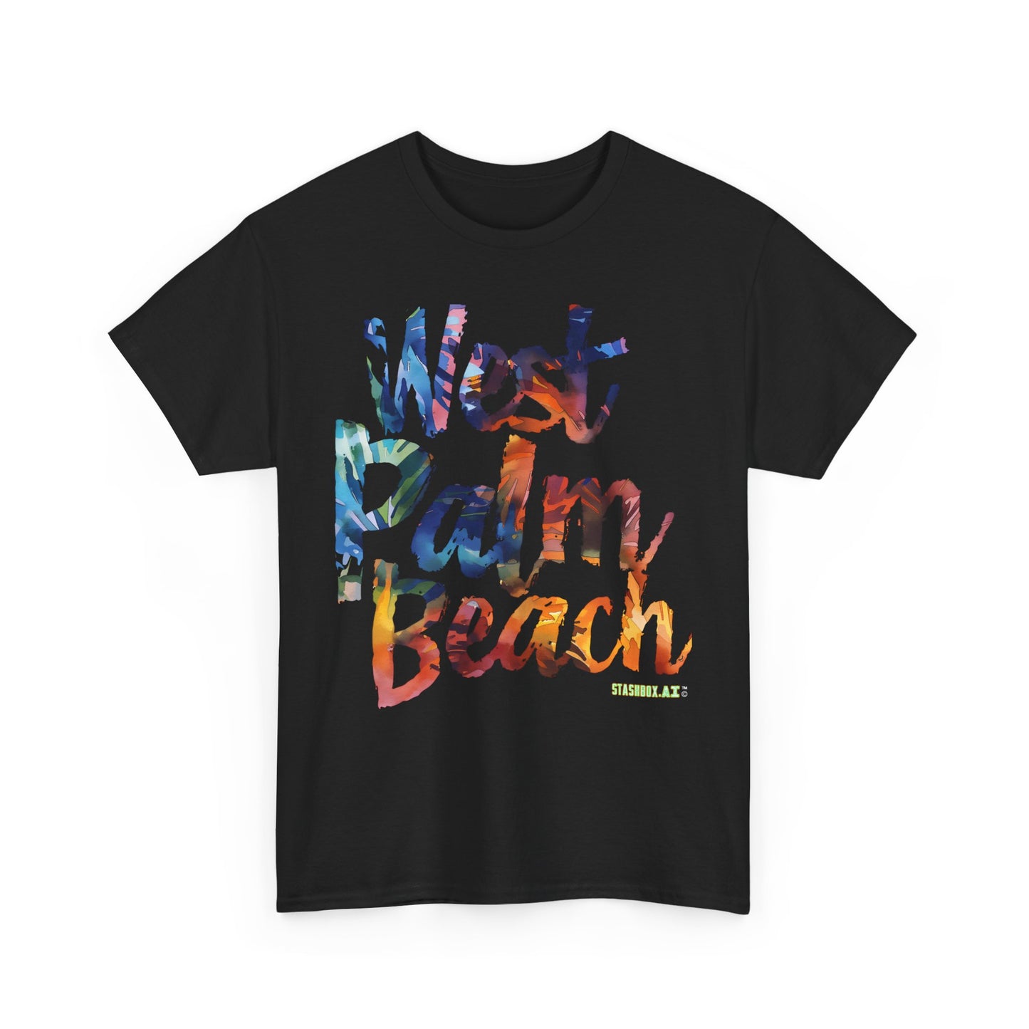 Unisex Heavy Cotton Tee West Palm Beach 008