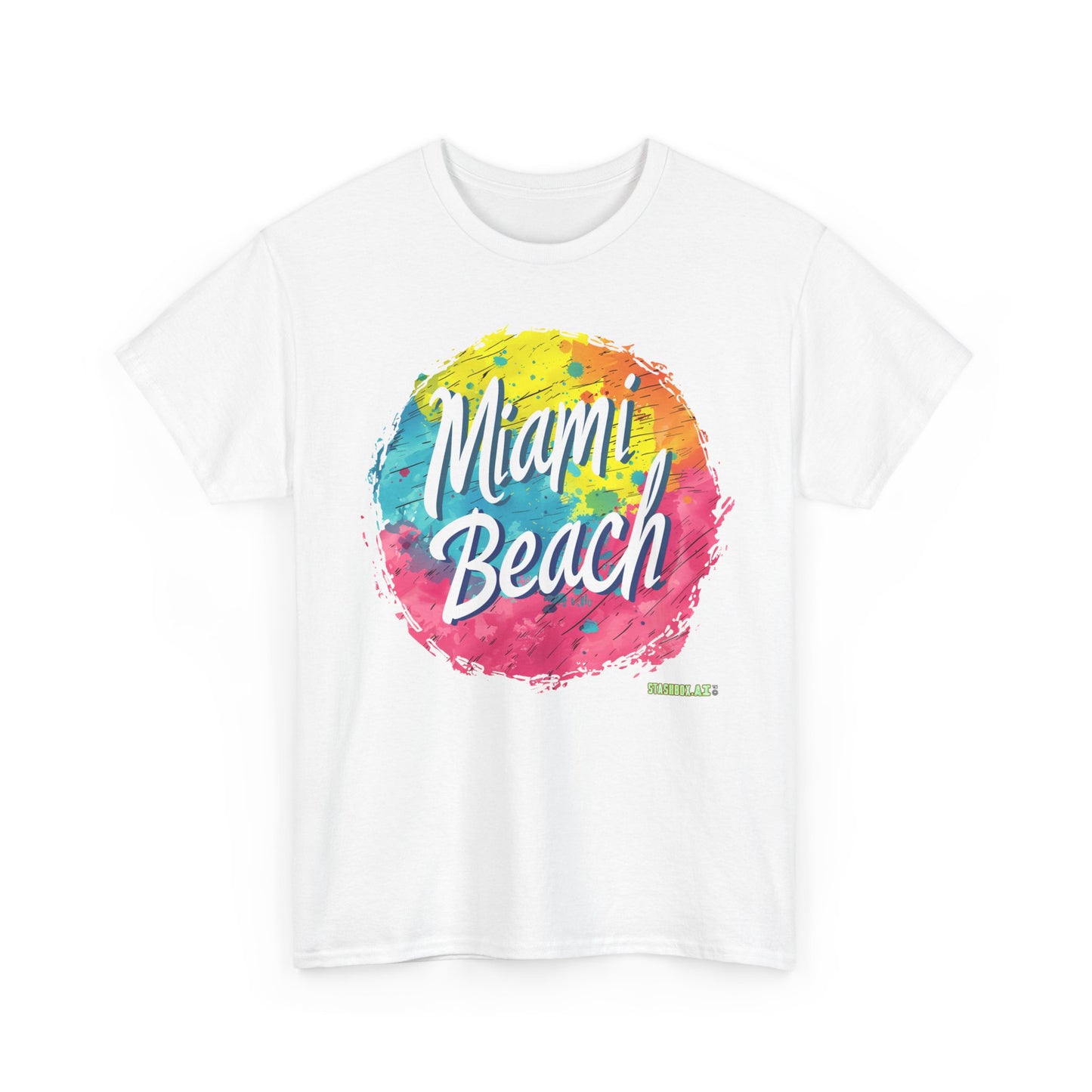 Unisex Heavy Cotton Miami TShirt Design 011