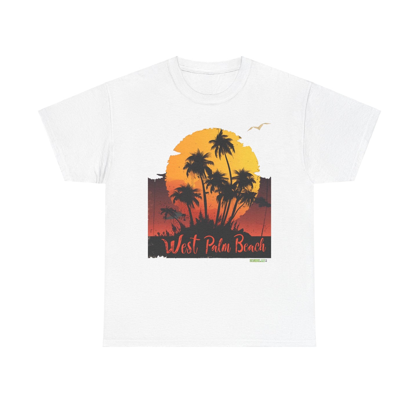 Unisex Heavy Cotton Tee West Palm Beach 026