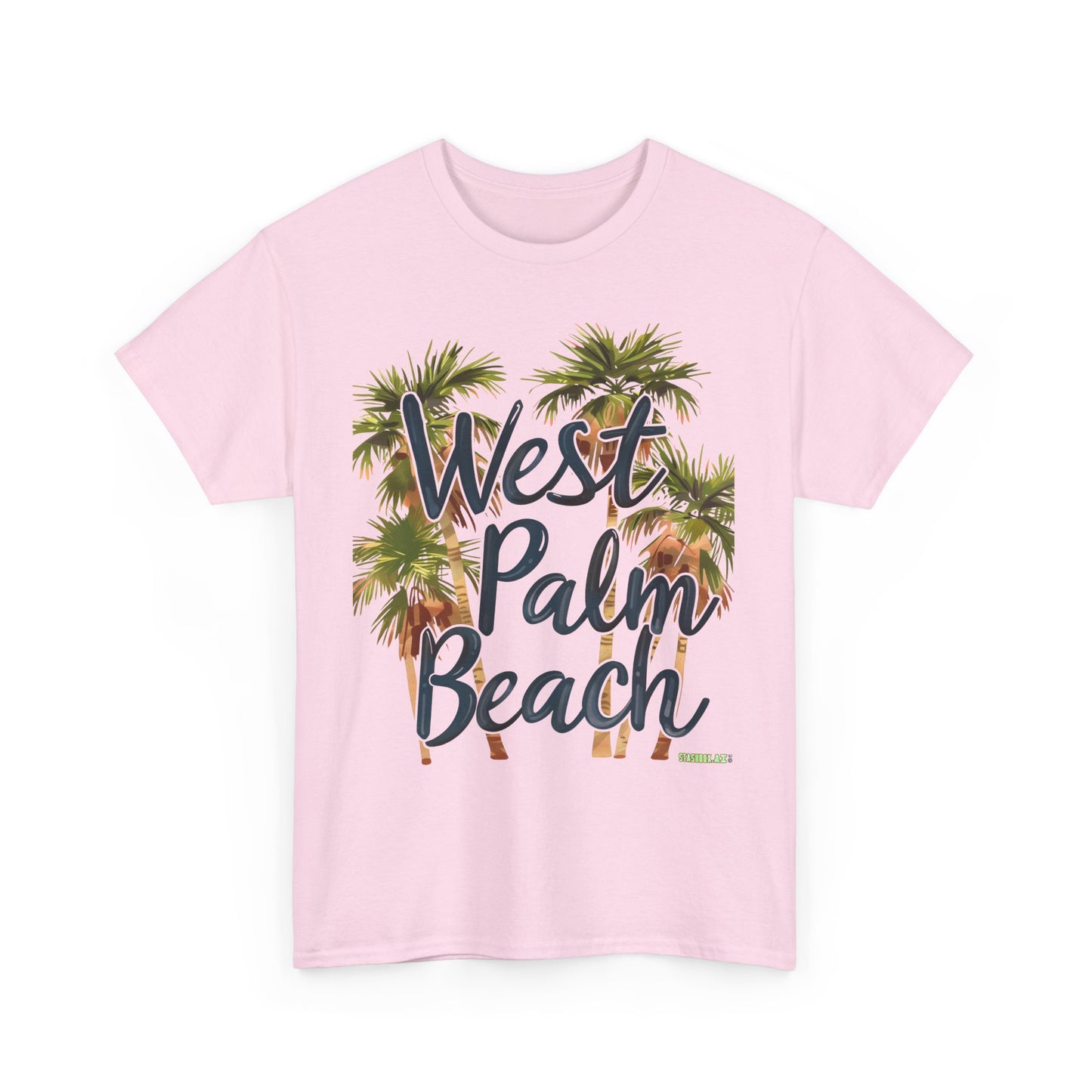 Unisex Heavy Cotton Tee West Palm Beach 018