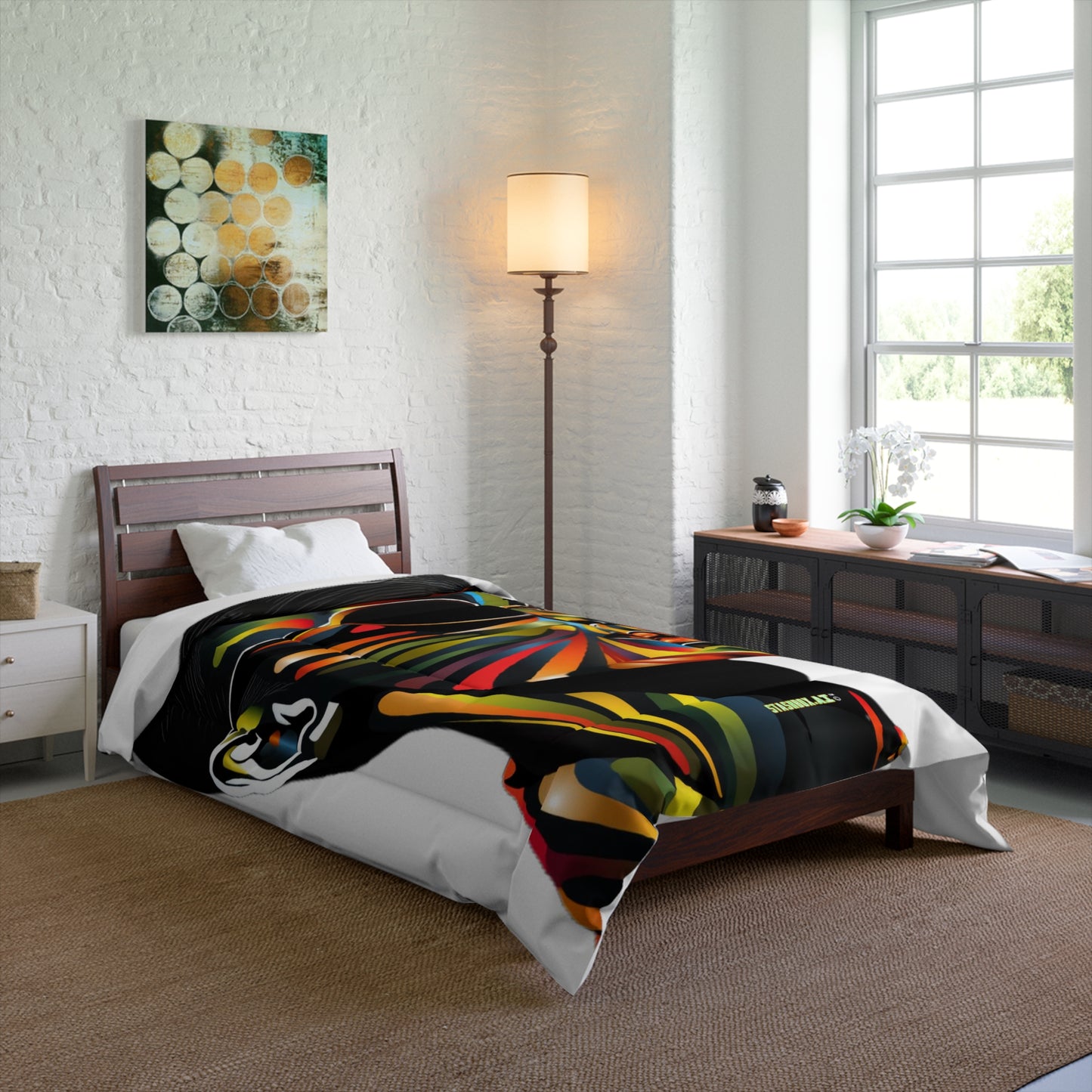Beautiful Rainbow Model Bedding Comforter 002