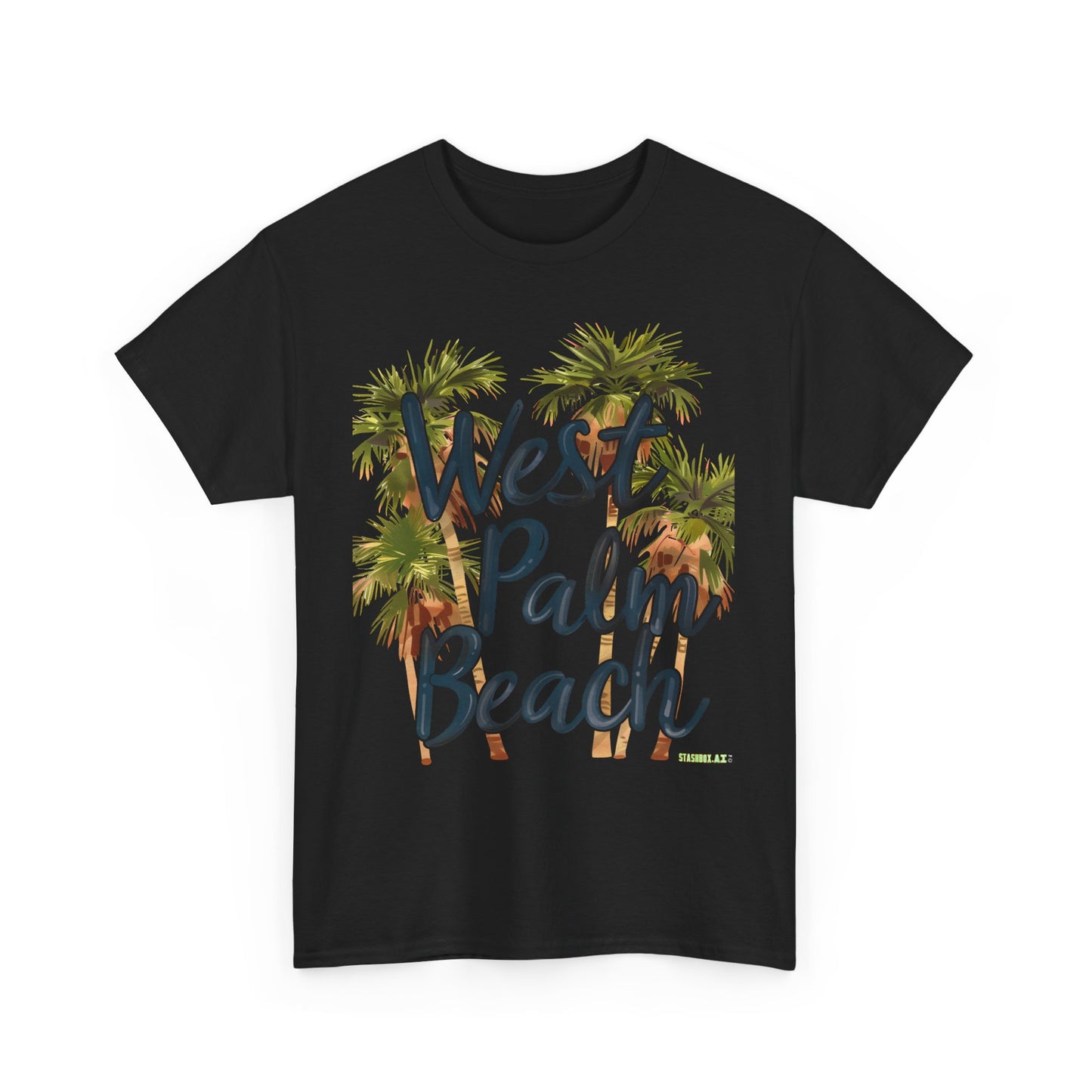 Unisex Heavy Cotton Tee West Palm Beach 018