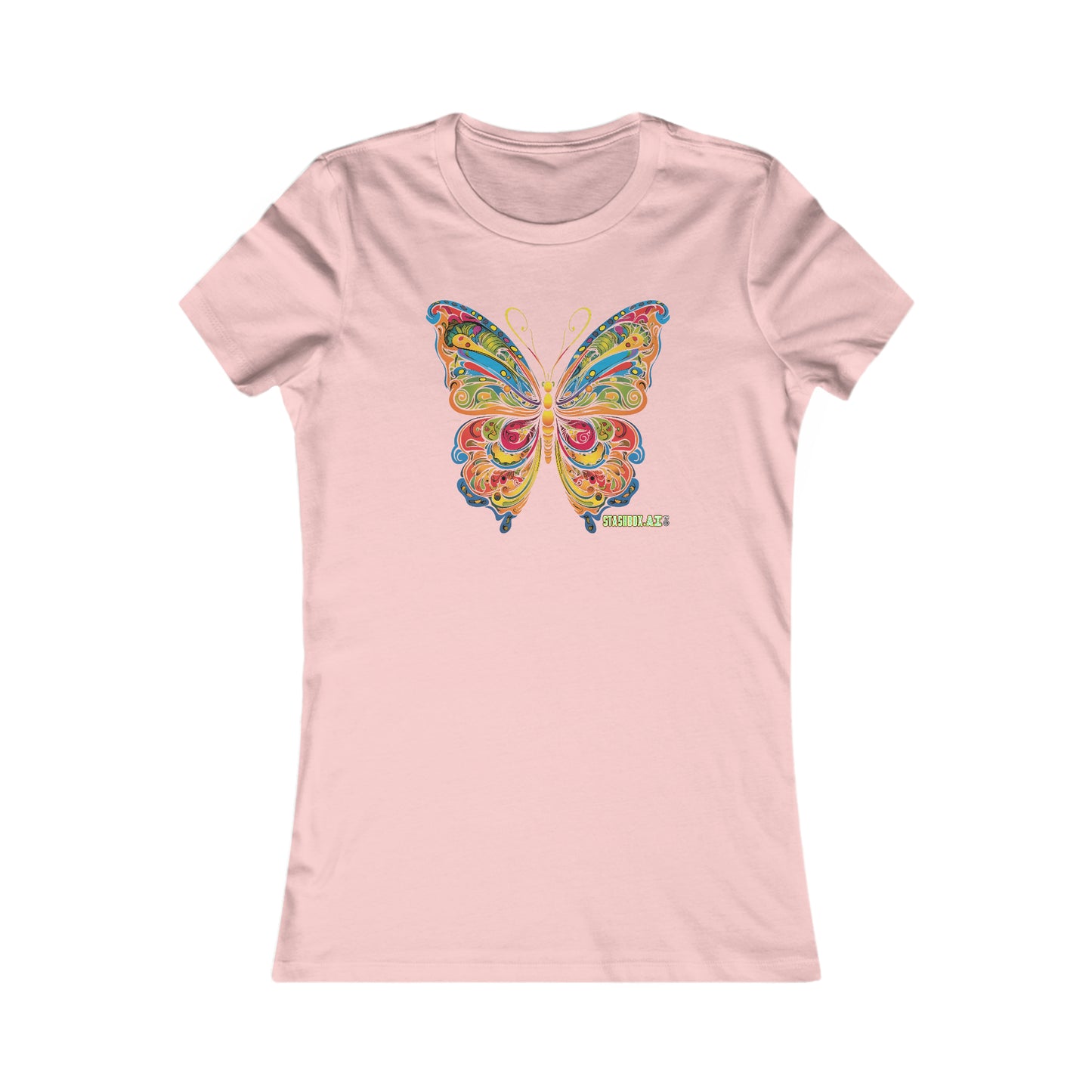 Women's Favorite T-Shirt Butterfly Design 014