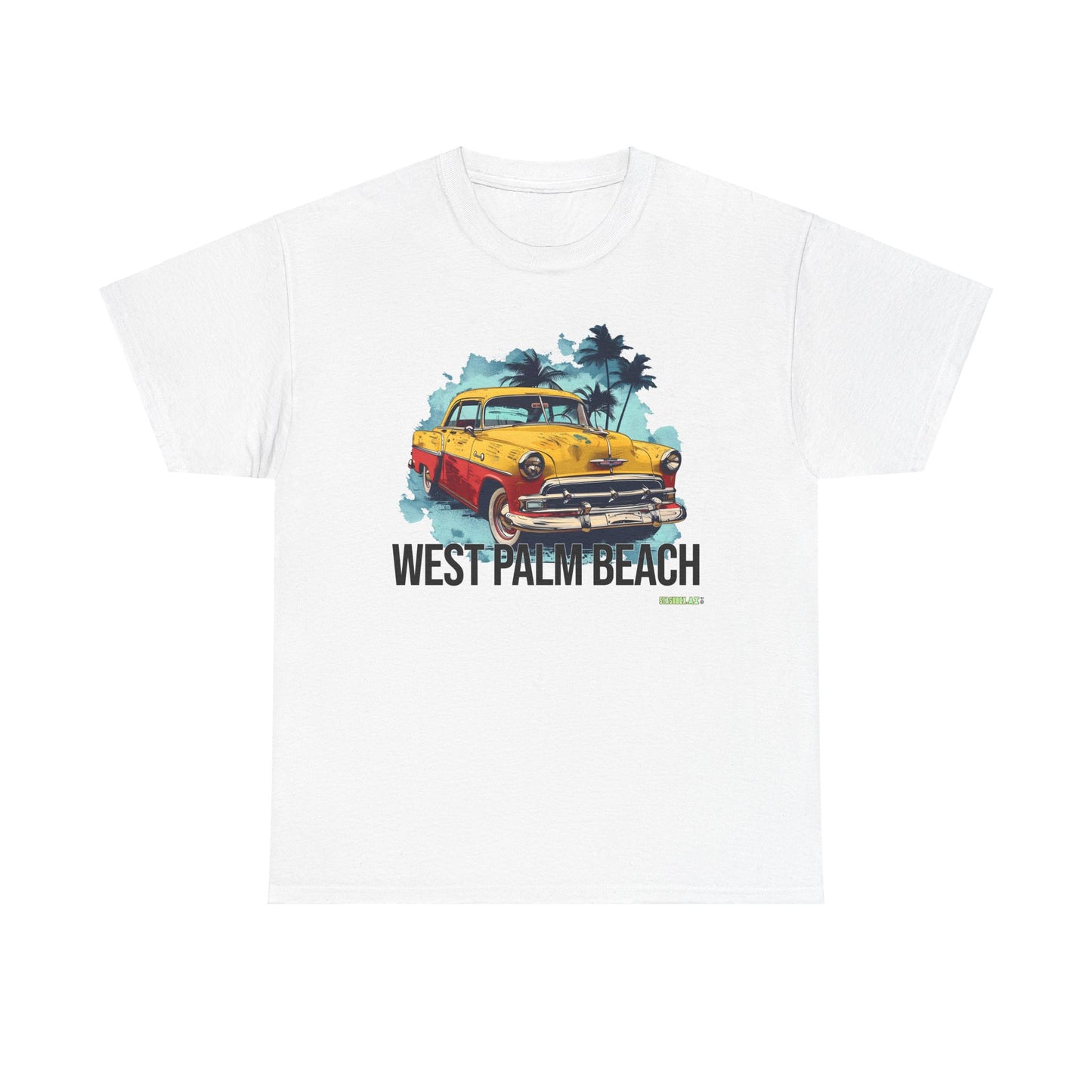 Unisex Heavy Cotton Tee West Palm Beach 034