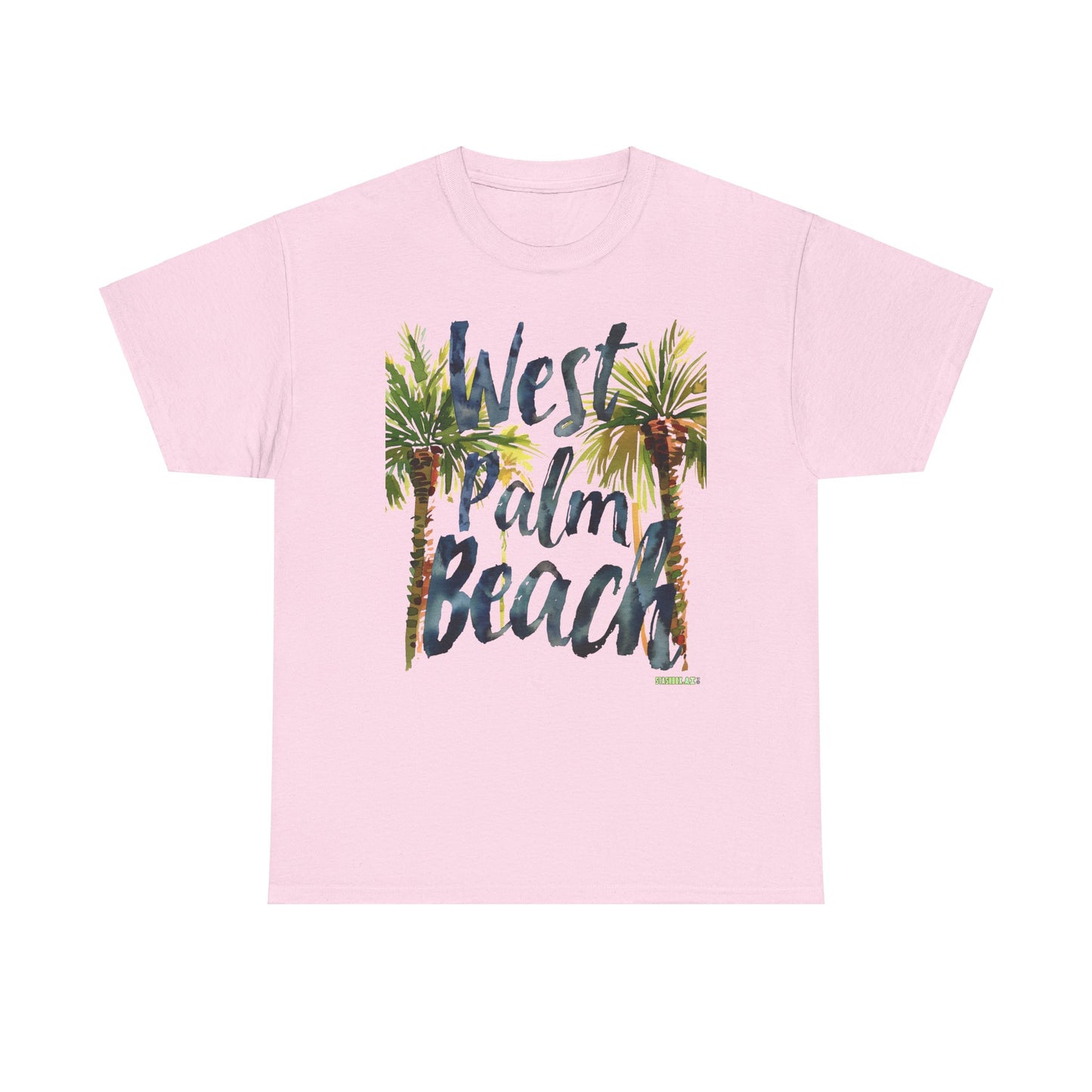 Unisex Heavy Cotton Tee West Palm Beach 006