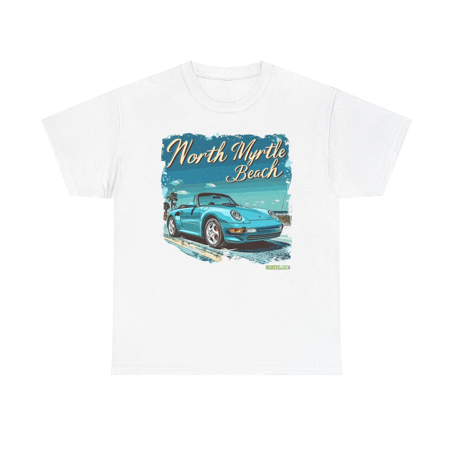 Unisex Heavy Cotton Tee North Myrtle Beach Design 008