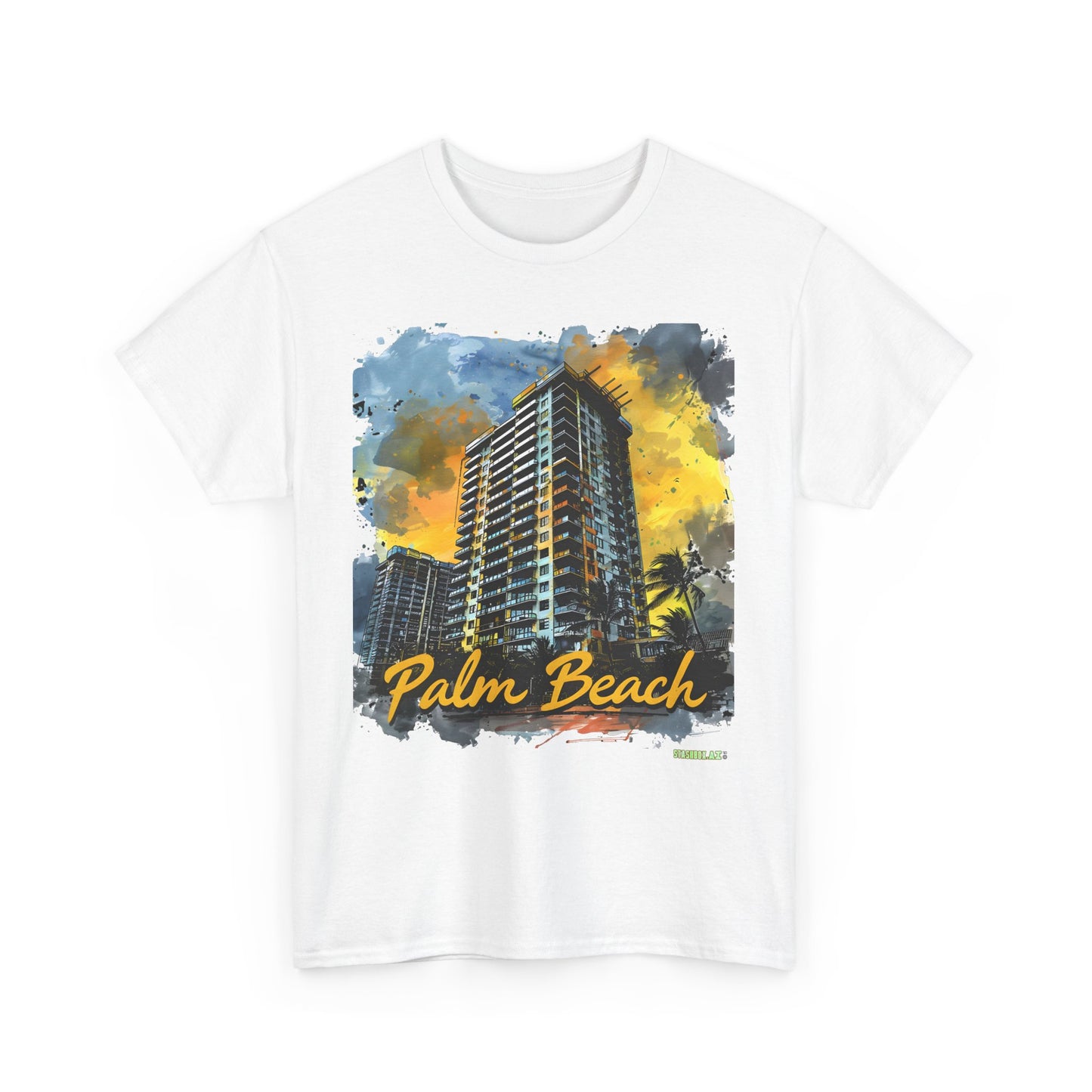 Unisex Heavy Cotton Tee West Palm Beach 022