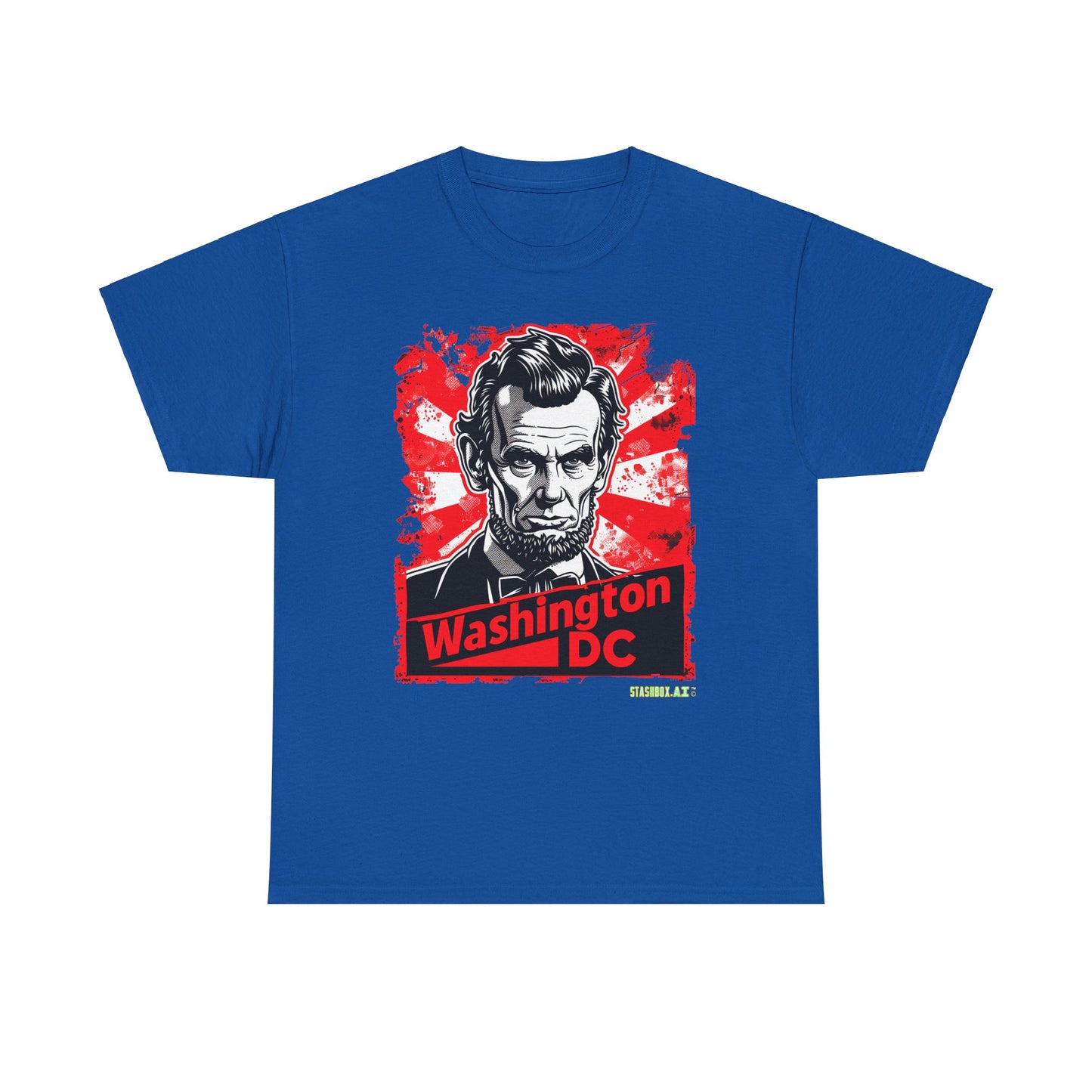 Unisex Heavy Cotton TShirt Abe Lincoln Washington DC 007