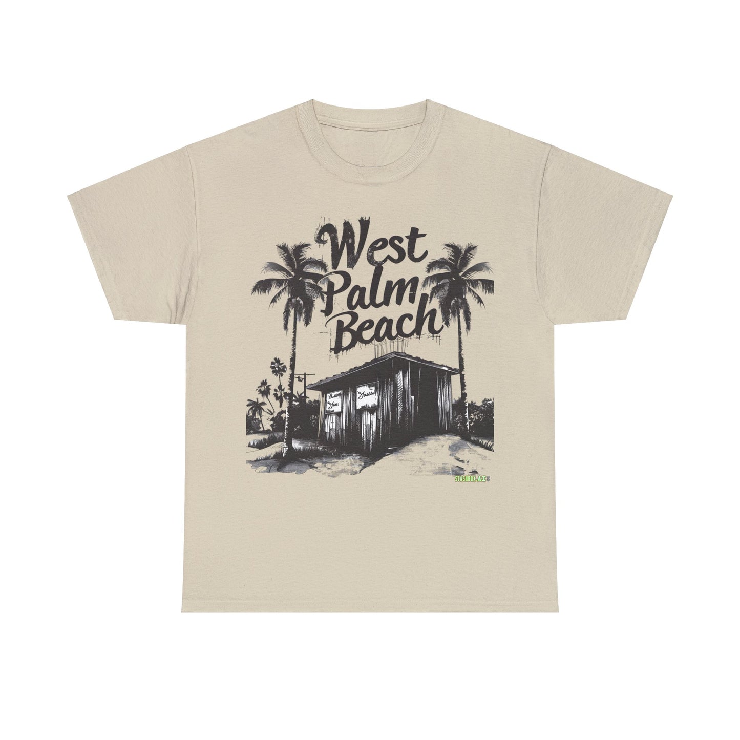 Unisex Heavy Cotton Tee West Palm Beach 032