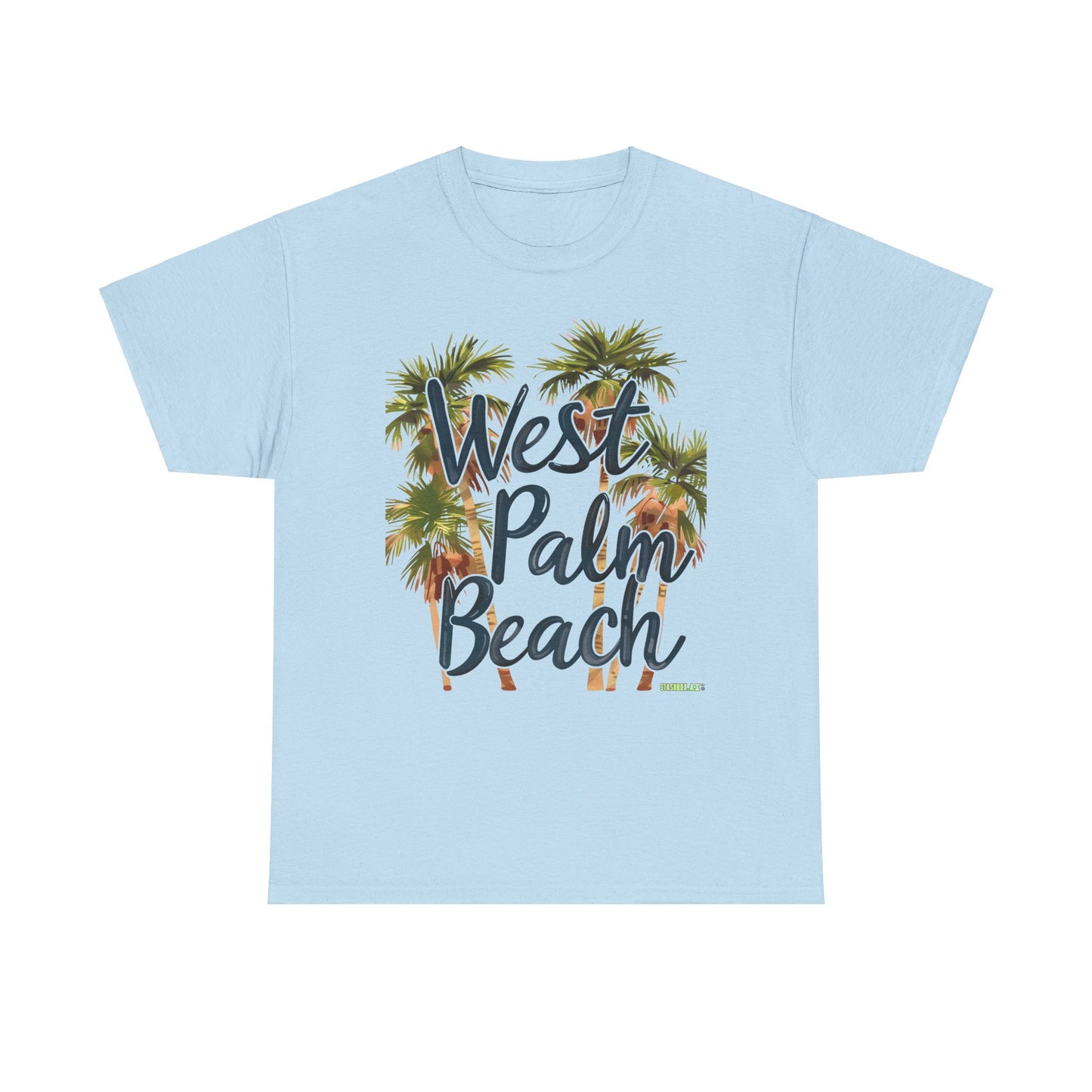 Unisex Heavy Cotton Tee West Palm Beach 018