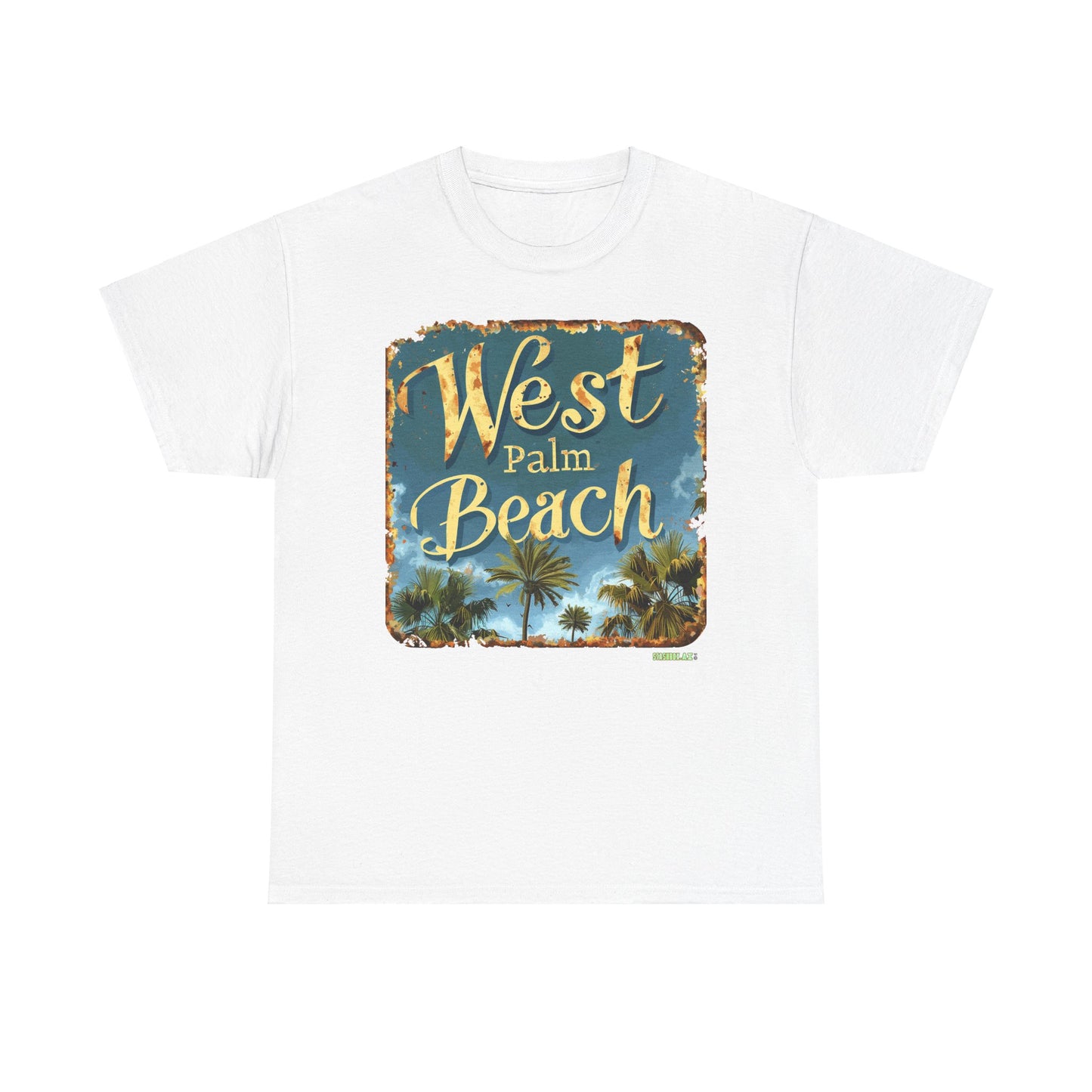 Unisex Heavy Cotton Tee West Palm Beach 033