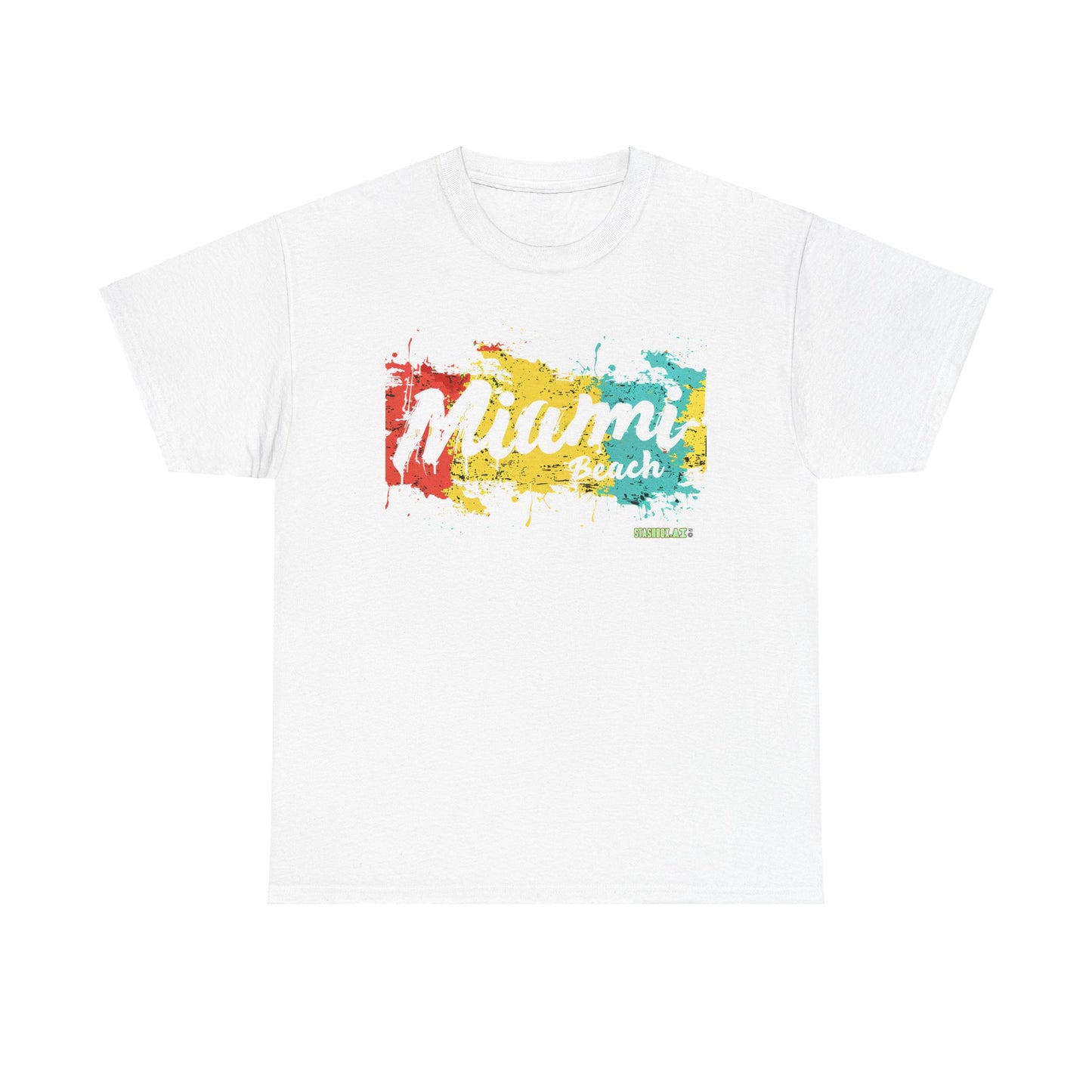 Unisex Heavy Cotton Miami TShirt Design 06