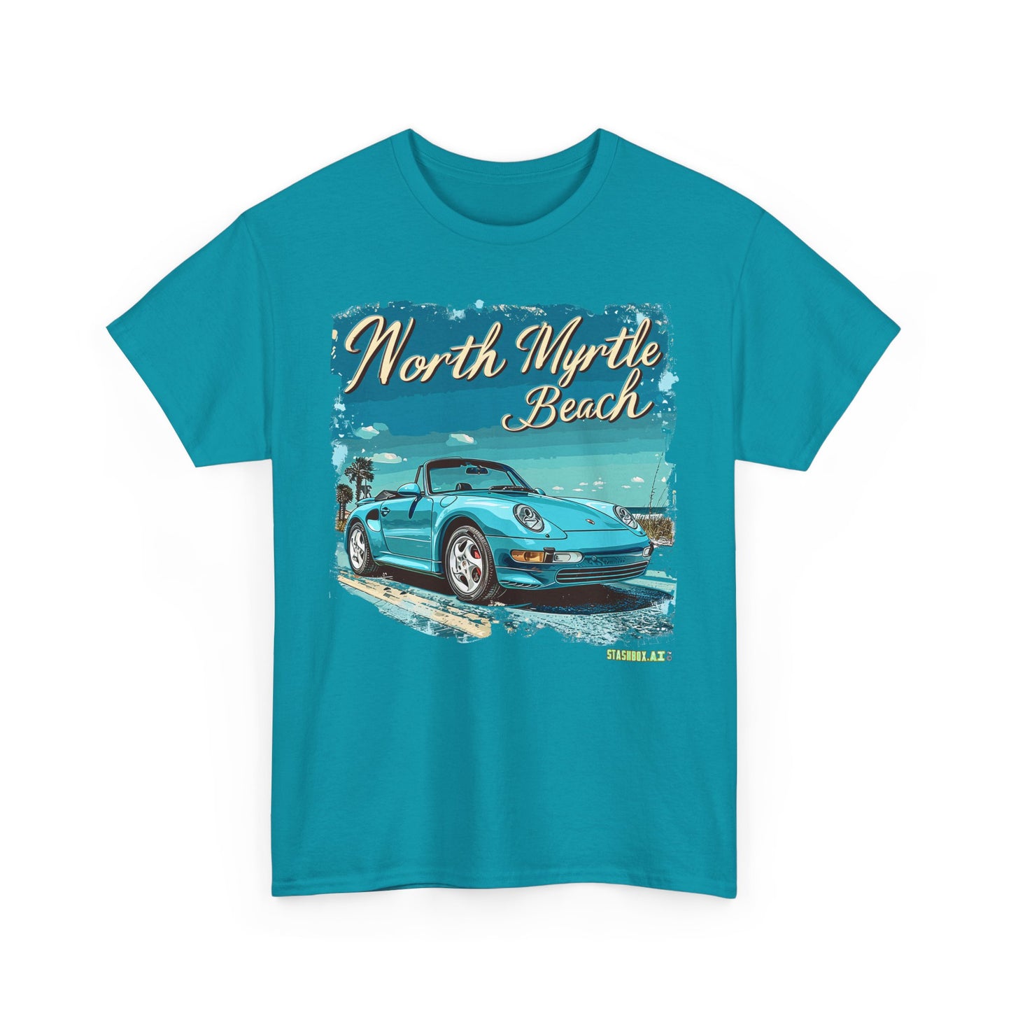 Unisex Heavy Cotton Tee North Myrtle Beach Design 008