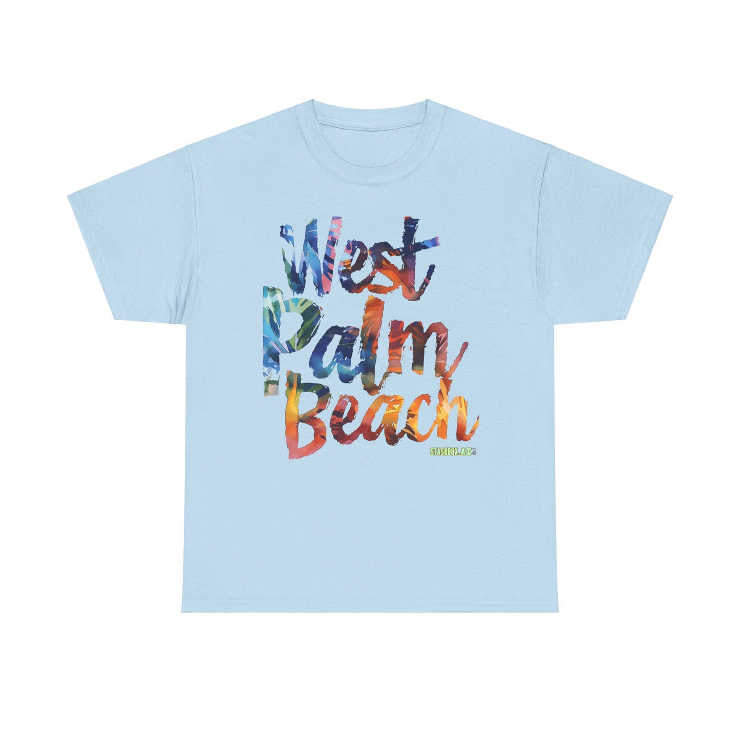 Unisex Heavy Cotton Tee West Palm Beach 008