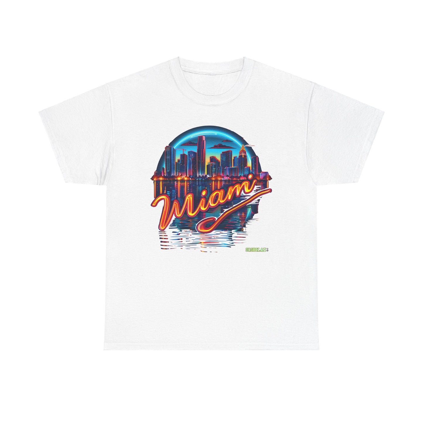 Unisex Heavy Cotton Miami TShirt Design 05