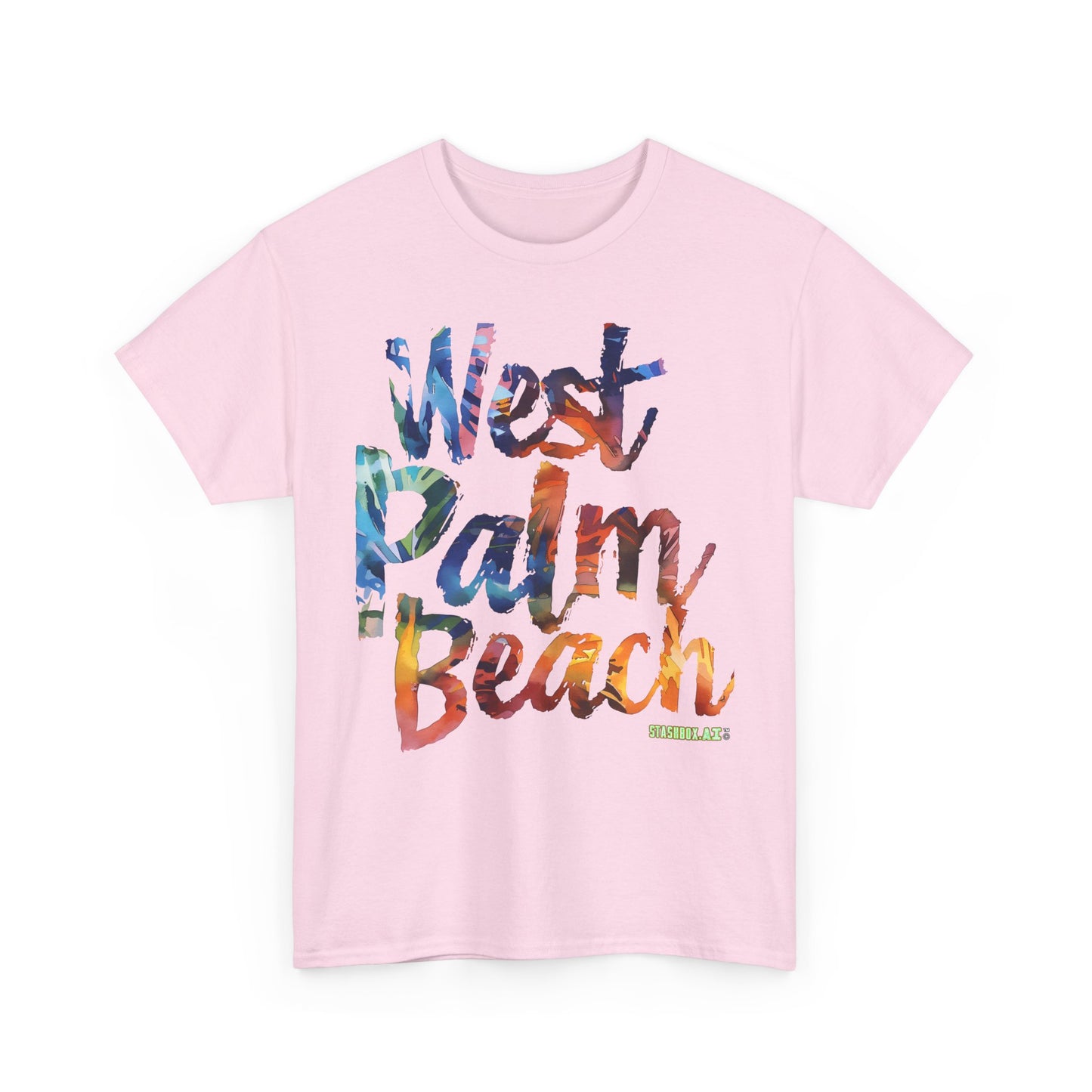 Unisex Heavy Cotton Tee West Palm Beach 008