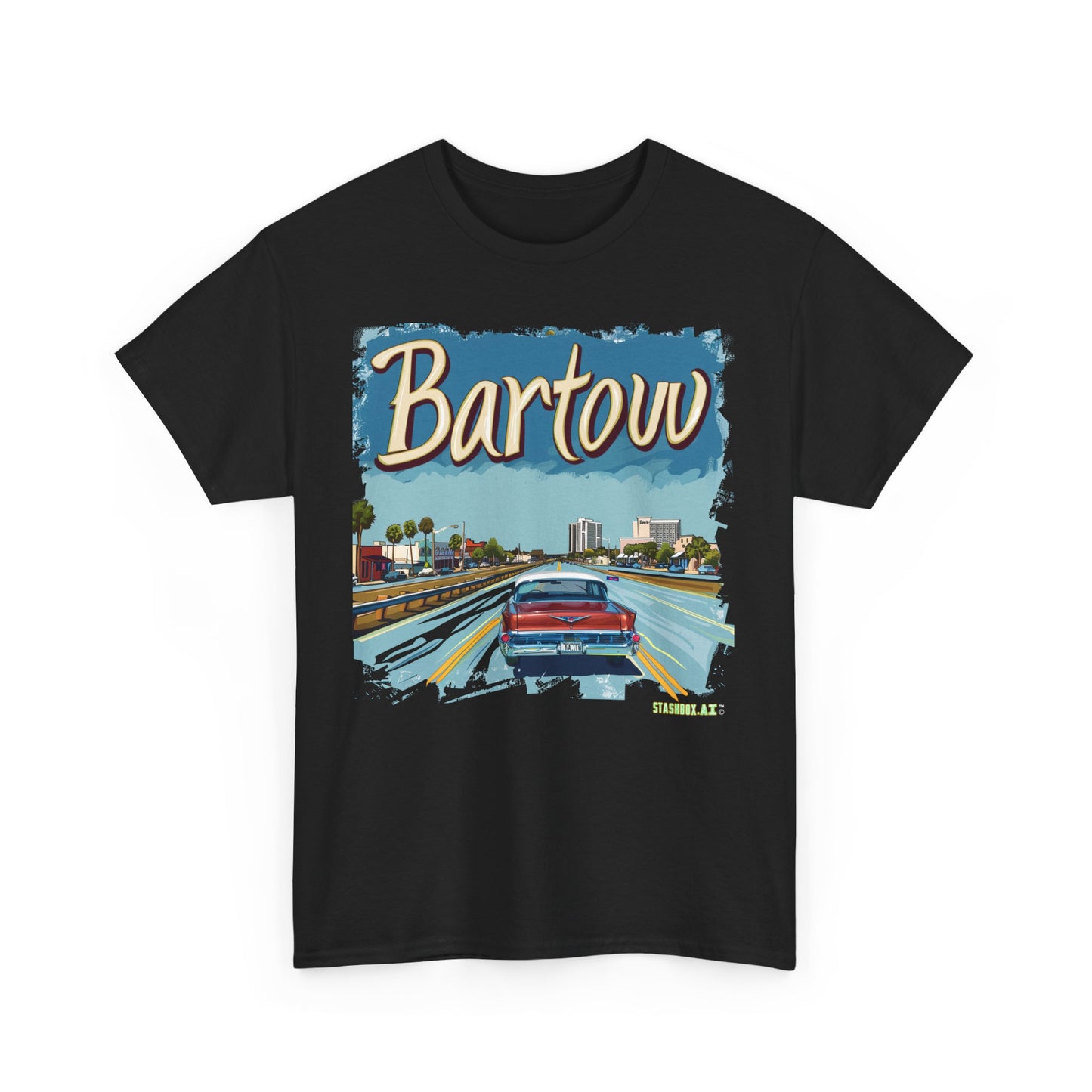 Unisex Heavy Cotton TShirt Bartow Florida 002