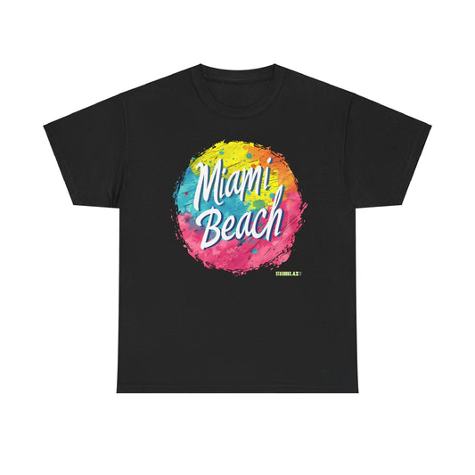 Unisex Heavy Cotton Miami TShirt Design 011