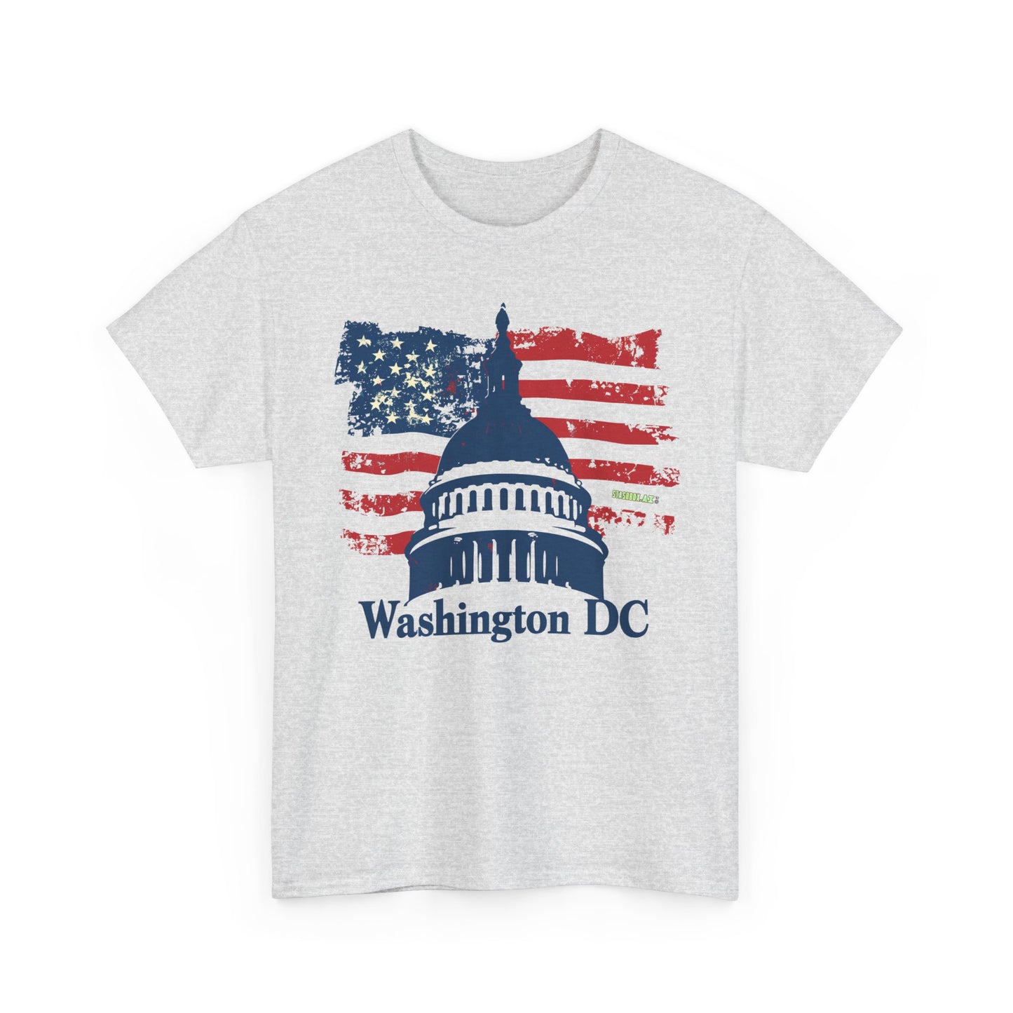 Unisex Heavy Cotton TShirt Washington 004