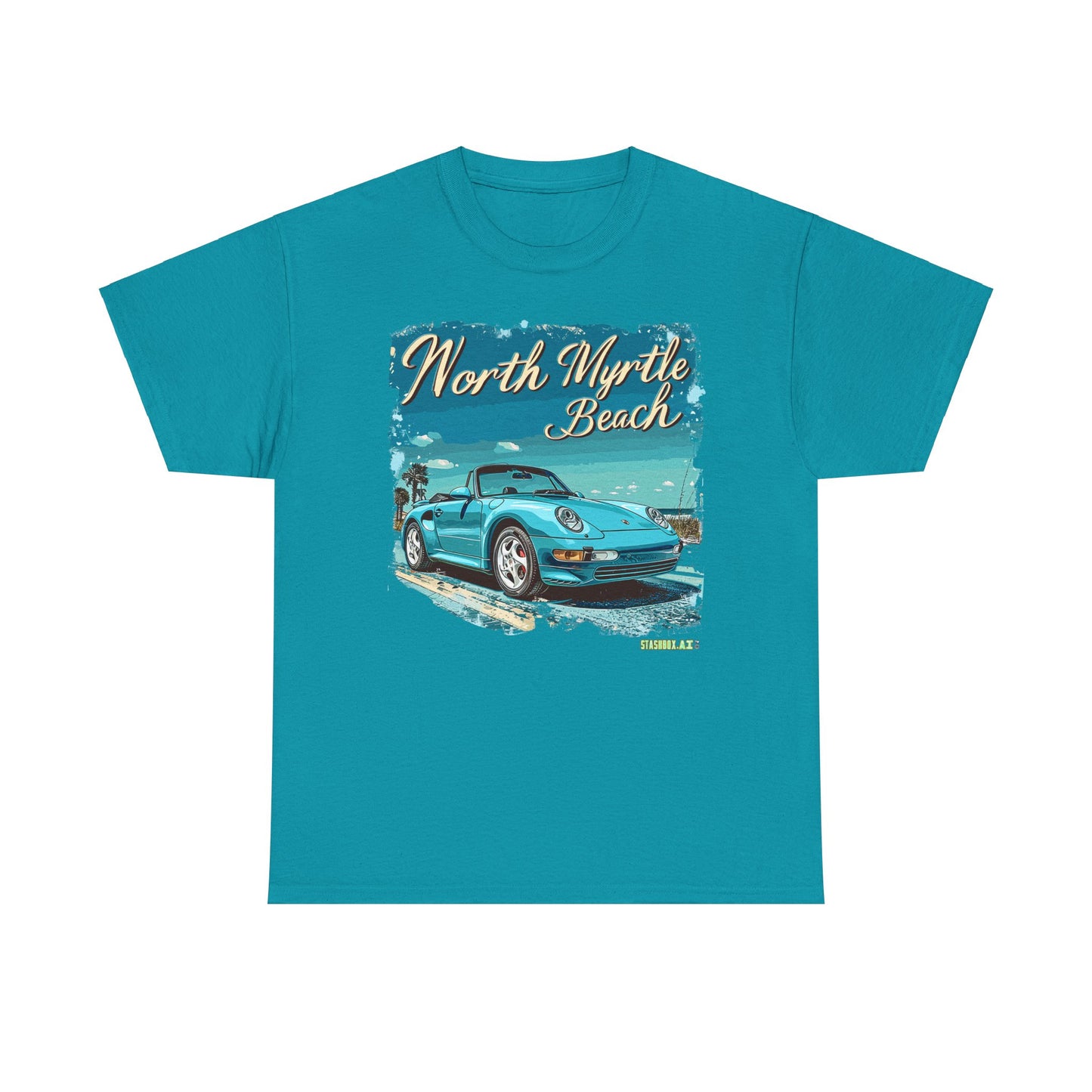 Unisex Heavy Cotton Tee North Myrtle Beach Design 008