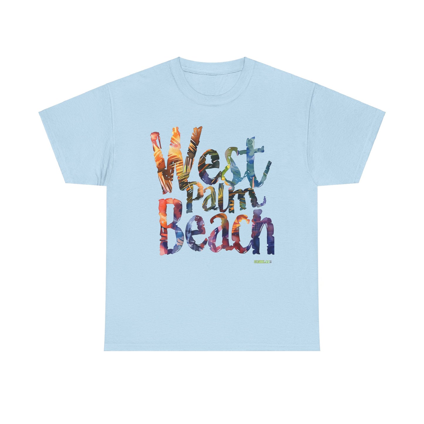 Unisex Heavy Cotton Tee West Palm Beach 013