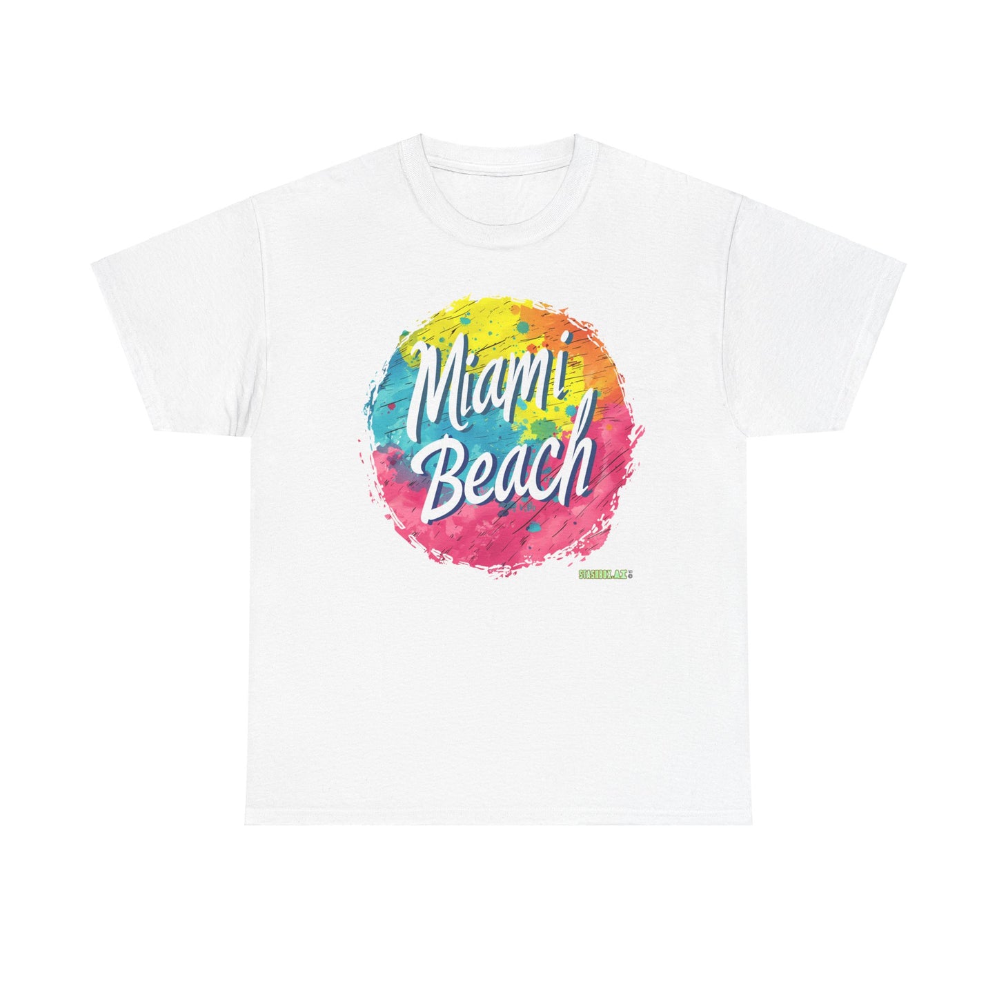 Unisex Heavy Cotton Miami TShirt Design 011