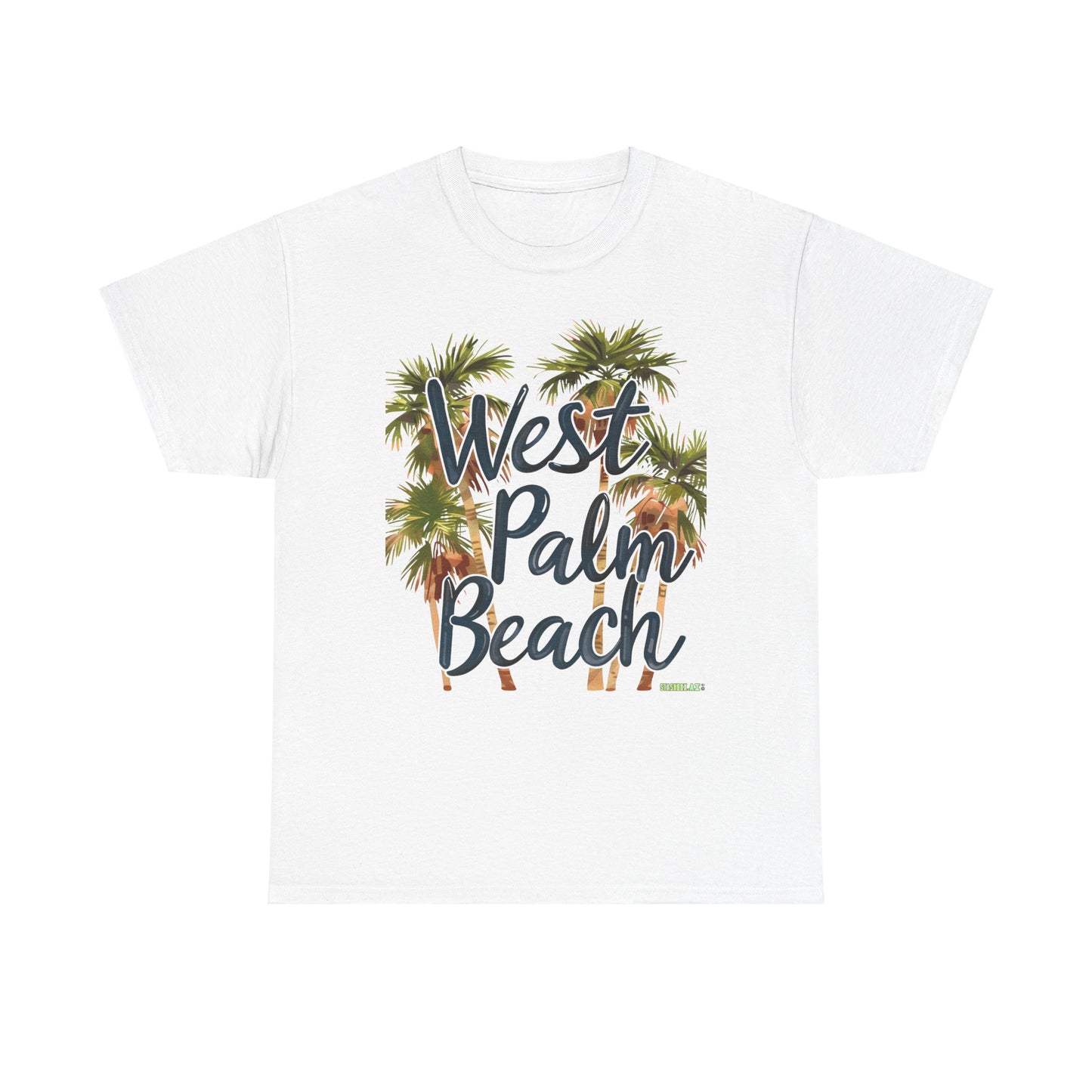 Unisex Heavy Cotton Tee West Palm Beach 018