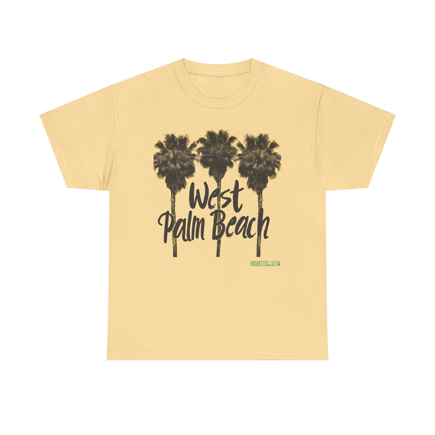 Unisex Heavy Cotton Tee West Palm Beach 031