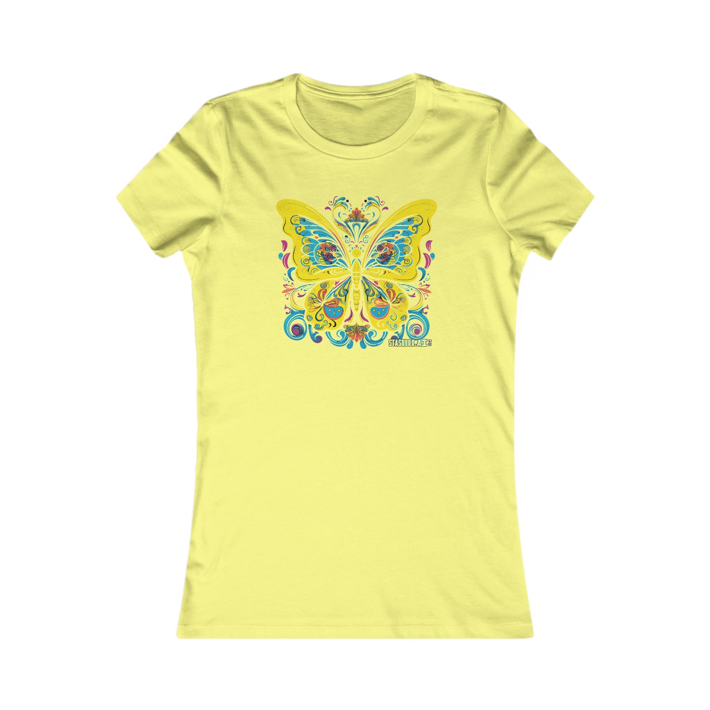 Women's Favorite T-Shirt Radient Butterfly Design 013