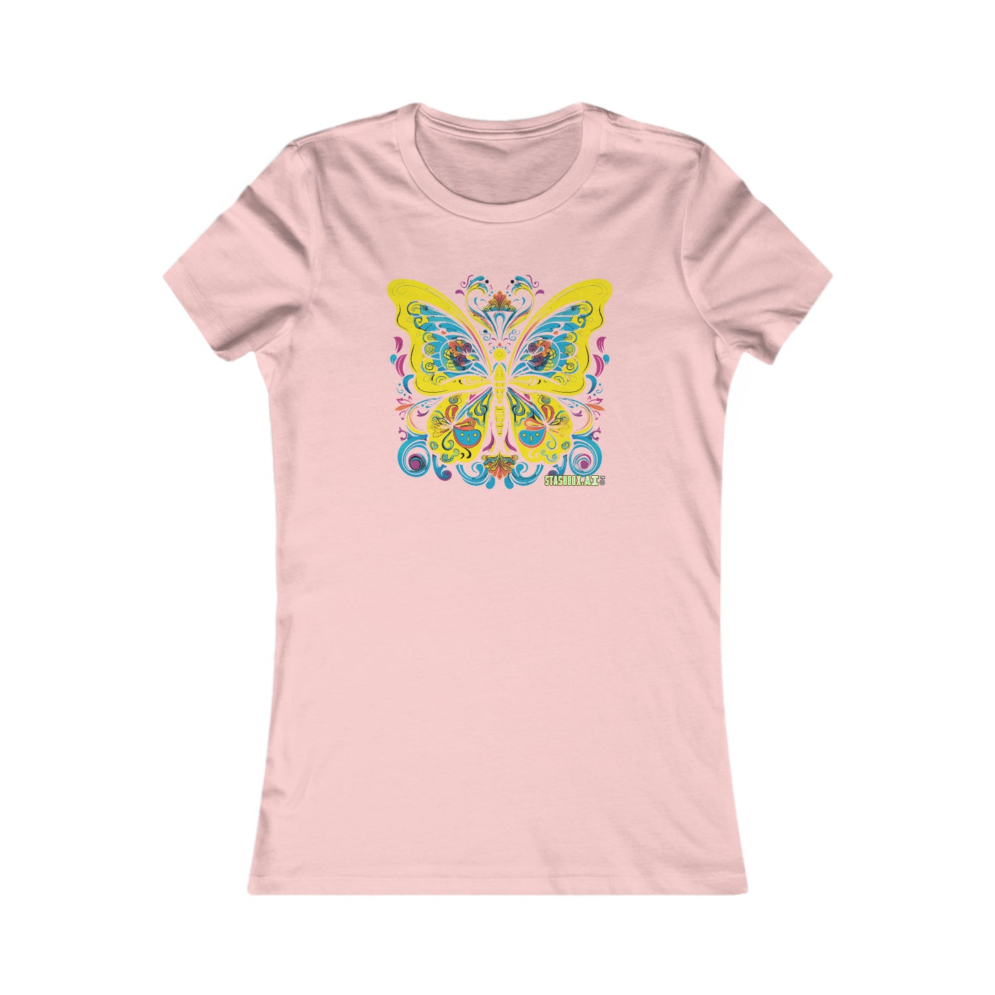 Women's Favorite T-Shirt Radient Butterfly Design 013