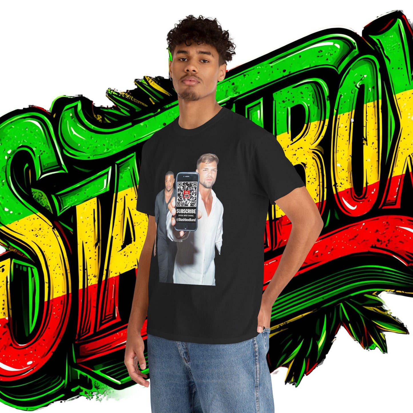 Stashbox - Josh - Subscribe to  Youtube Channel @Stashboxband Unisex Tshirt