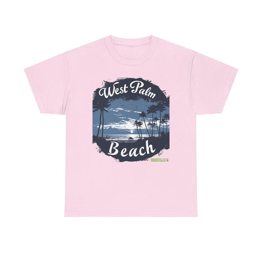 Unisex Heavy Cotton Tee West Palm Beach 009