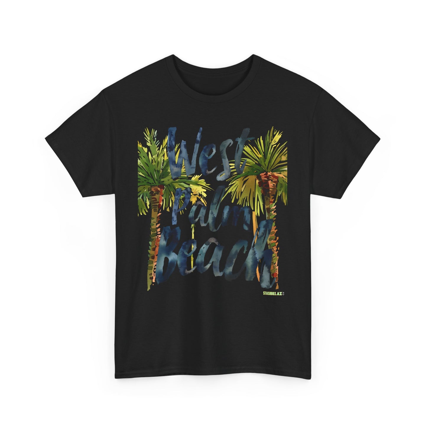 Unisex Heavy Cotton Tee West Palm Beach 006