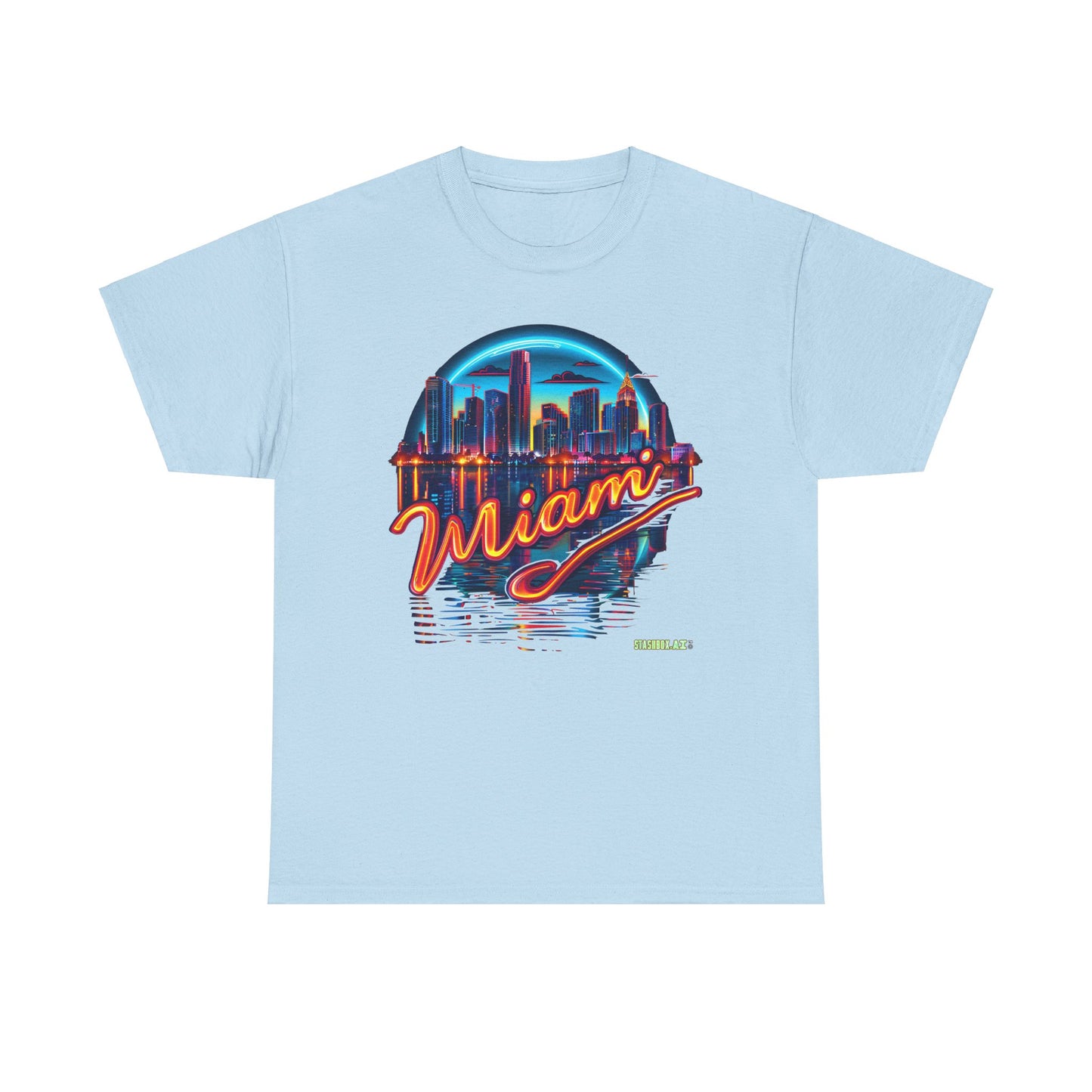 Unisex Heavy Cotton Miami TShirt Design 05