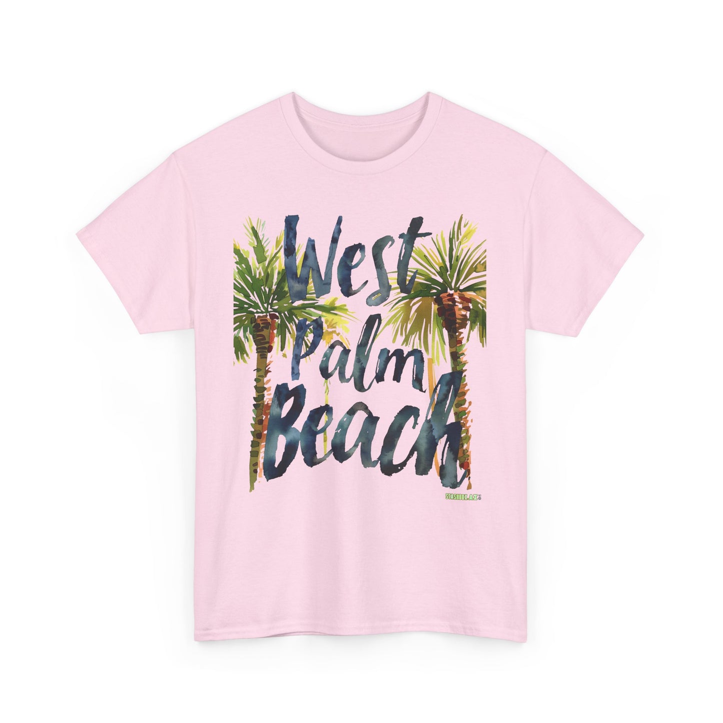 Unisex Heavy Cotton Tee West Palm Beach 006