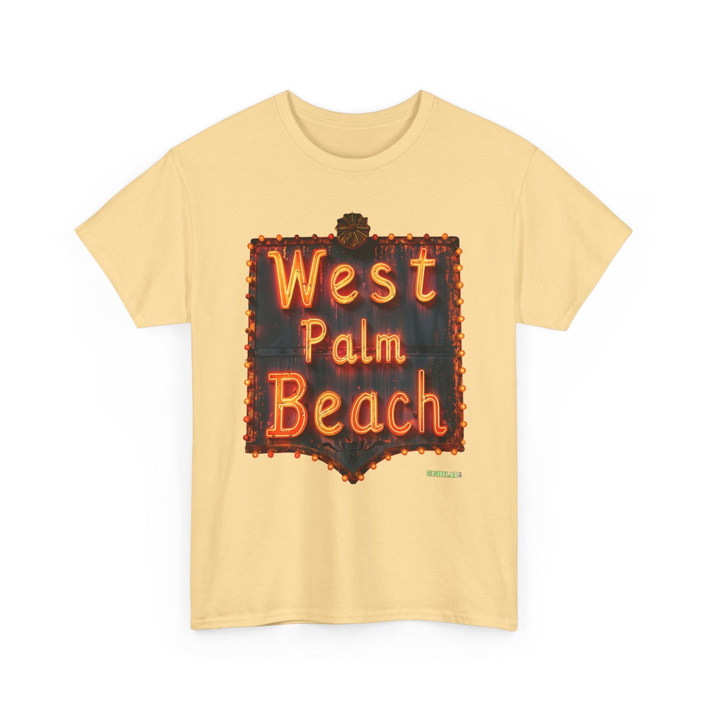 Unisex Heavy Cotton Tee West Palm Beach 028