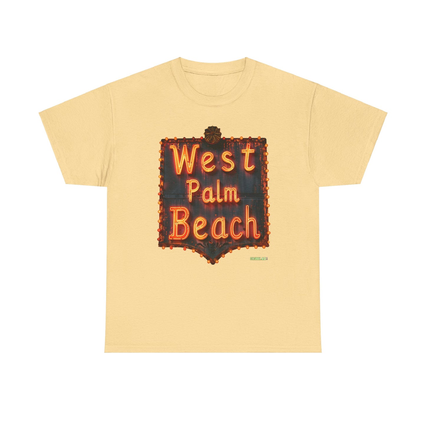 Unisex Heavy Cotton Tee West Palm Beach 028