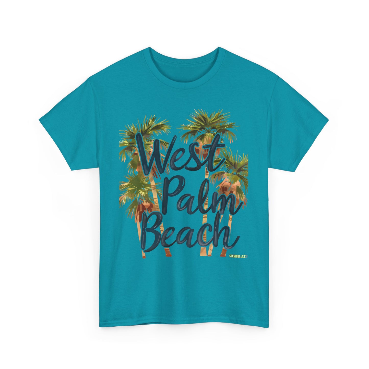 Unisex Heavy Cotton Tee West Palm Beach 018