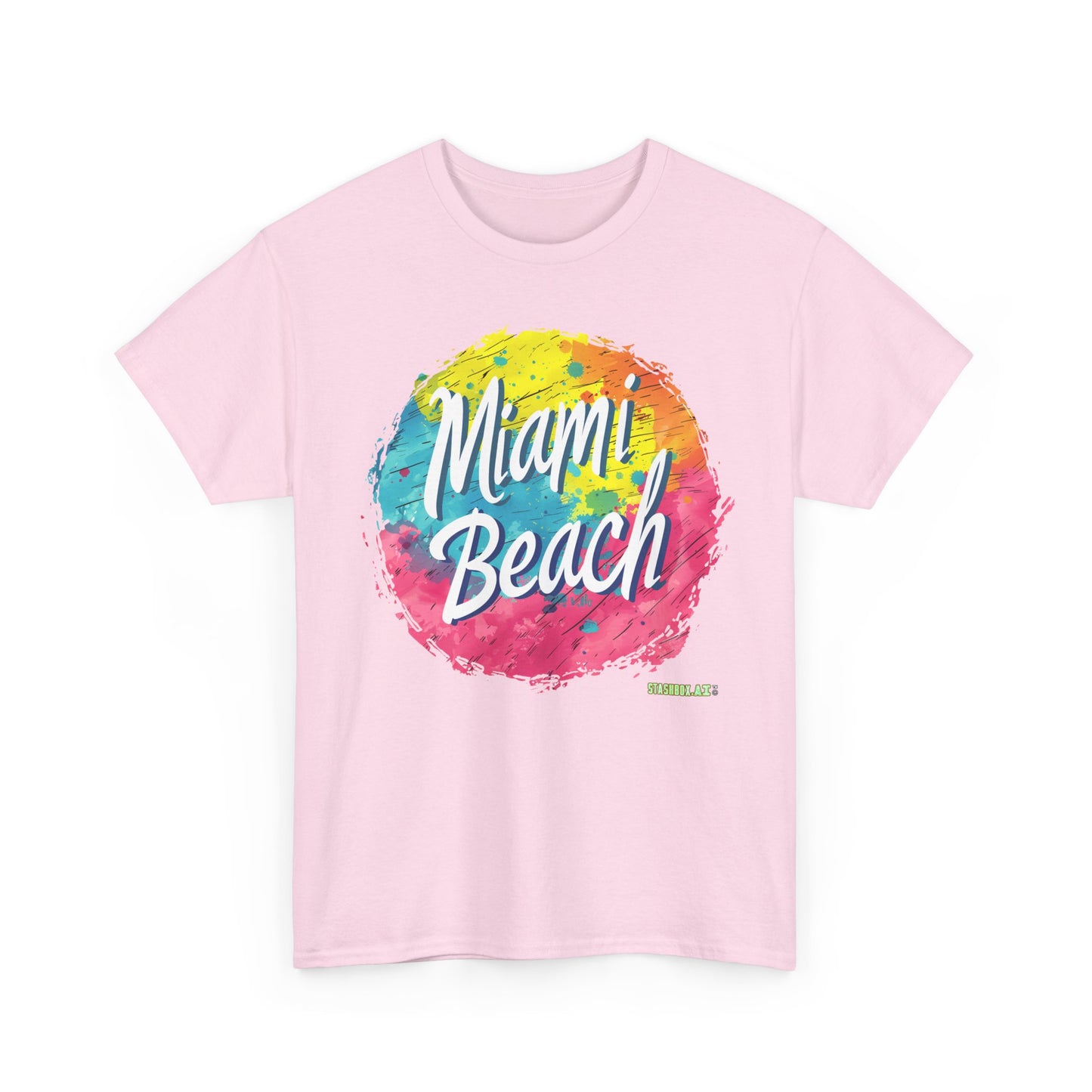 Unisex Heavy Cotton Miami TShirt Design 011