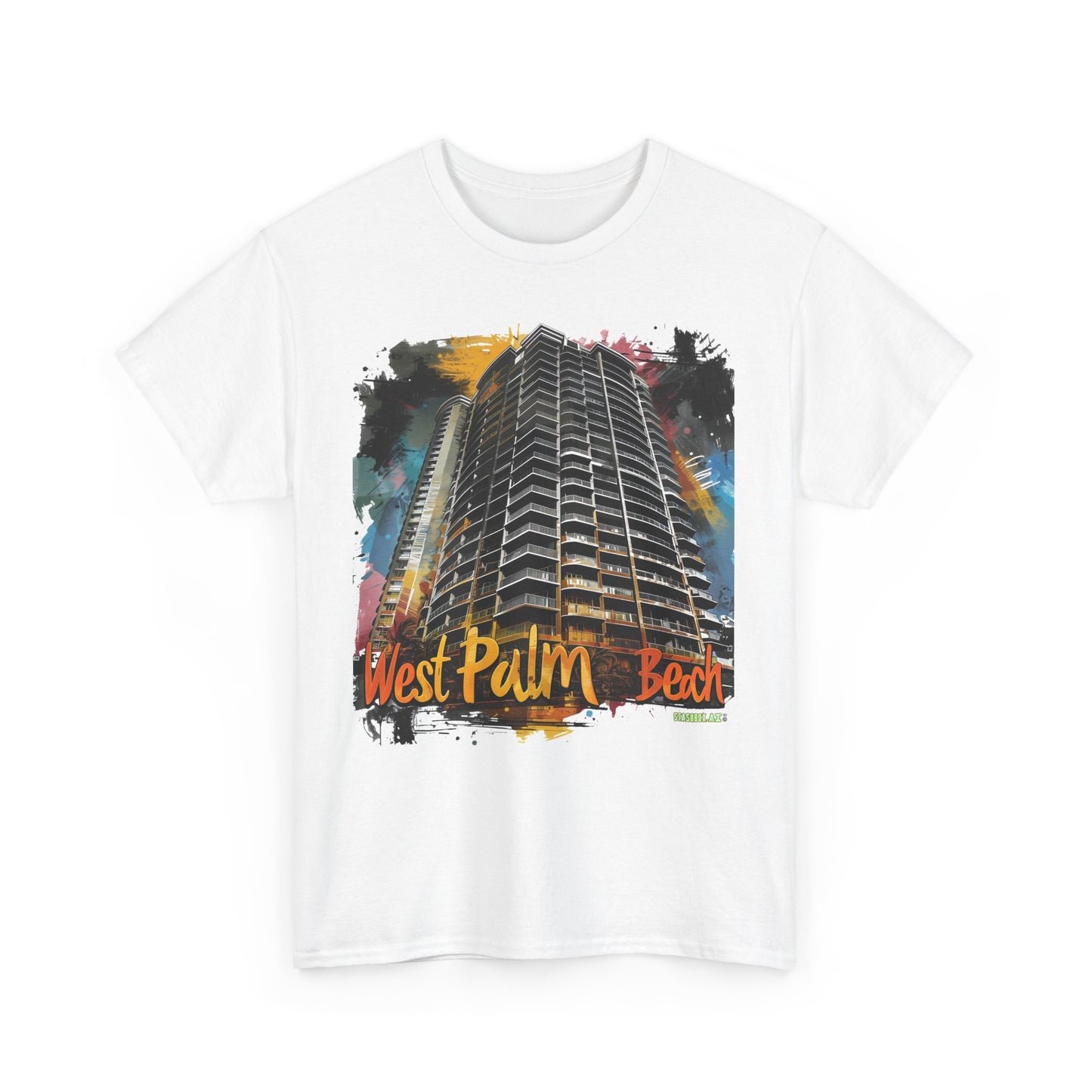 Unisex Heavy Cotton Tee West Palm Beach 021