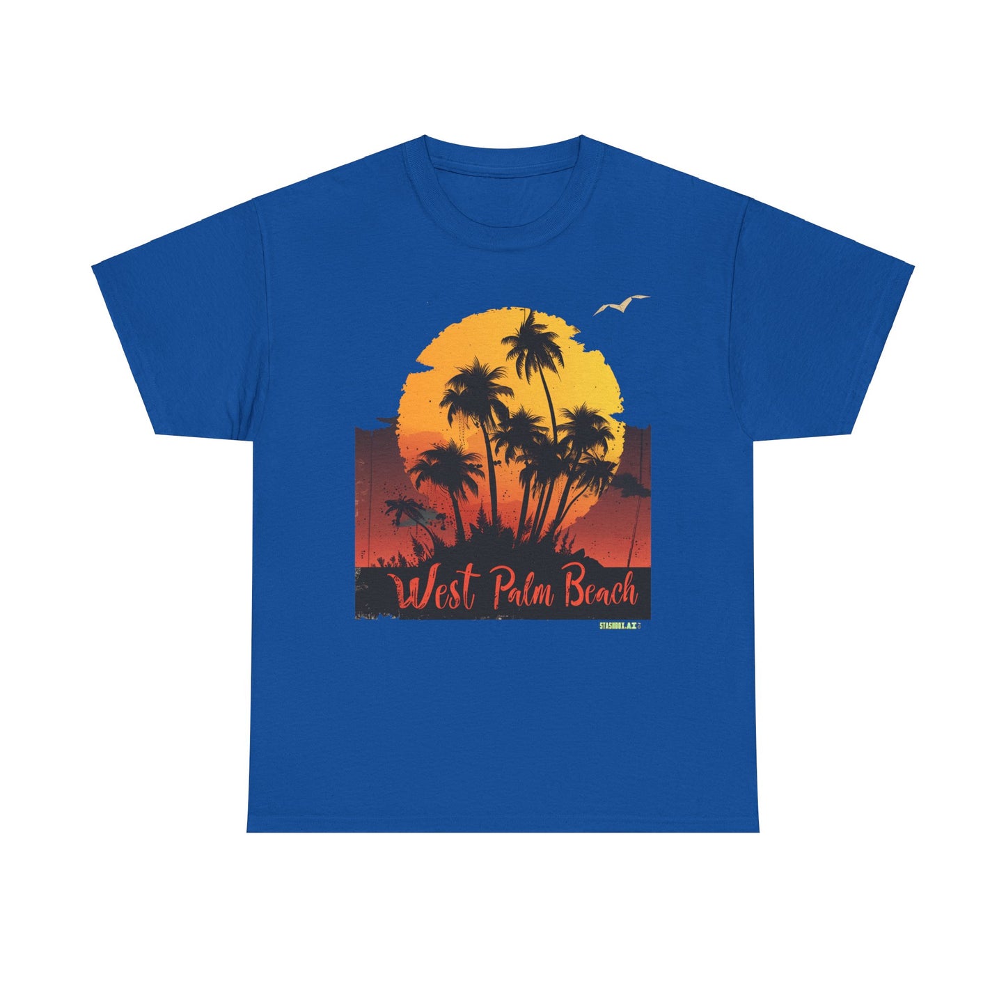 Unisex Heavy Cotton Tee West Palm Beach 026