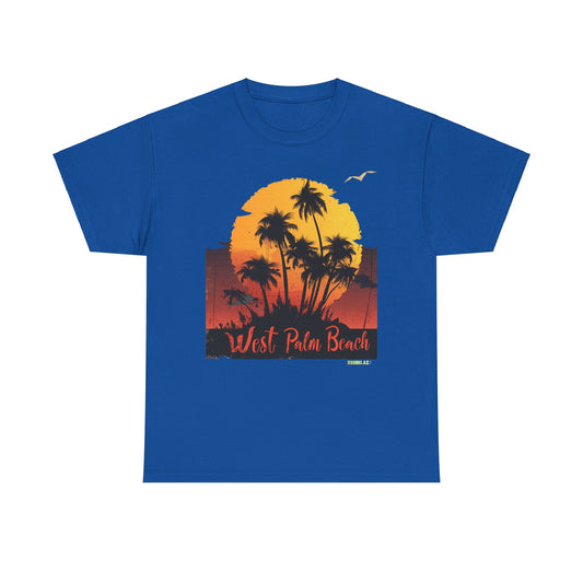 Unisex Heavy Cotton Tee West Palm Beach 026