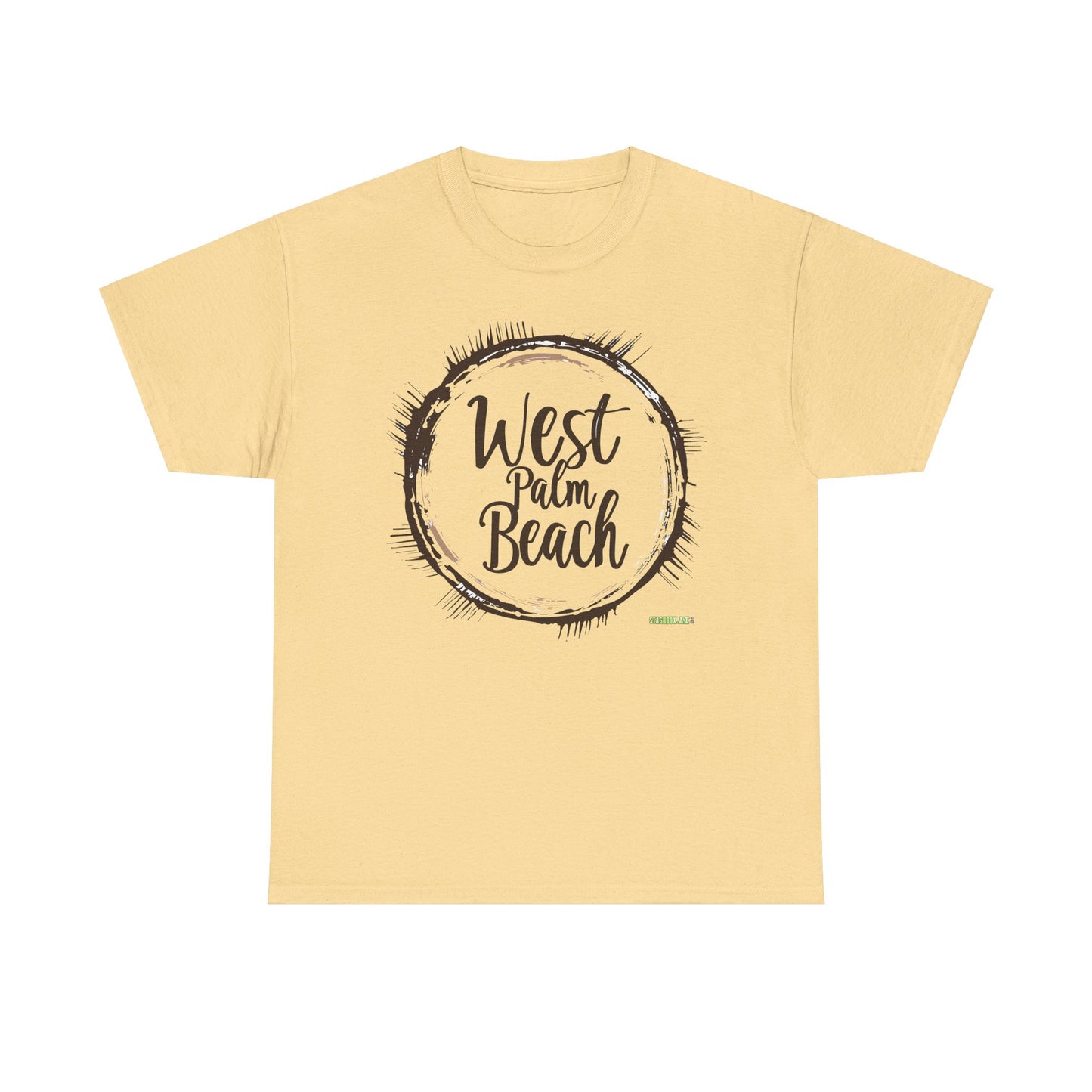 Unisex Heavy Cotton Tee West Palm Beach 024