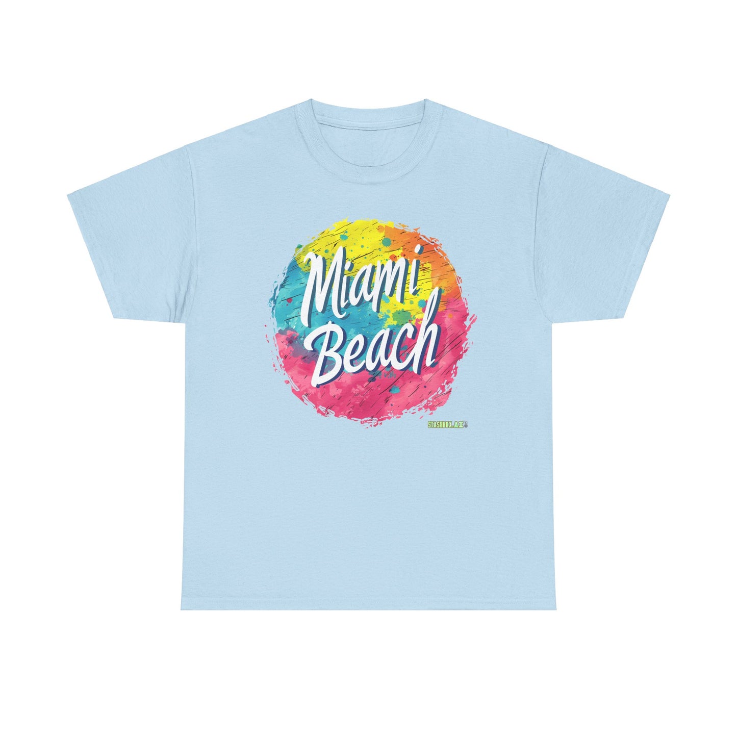 Unisex Heavy Cotton Miami TShirt Design 011