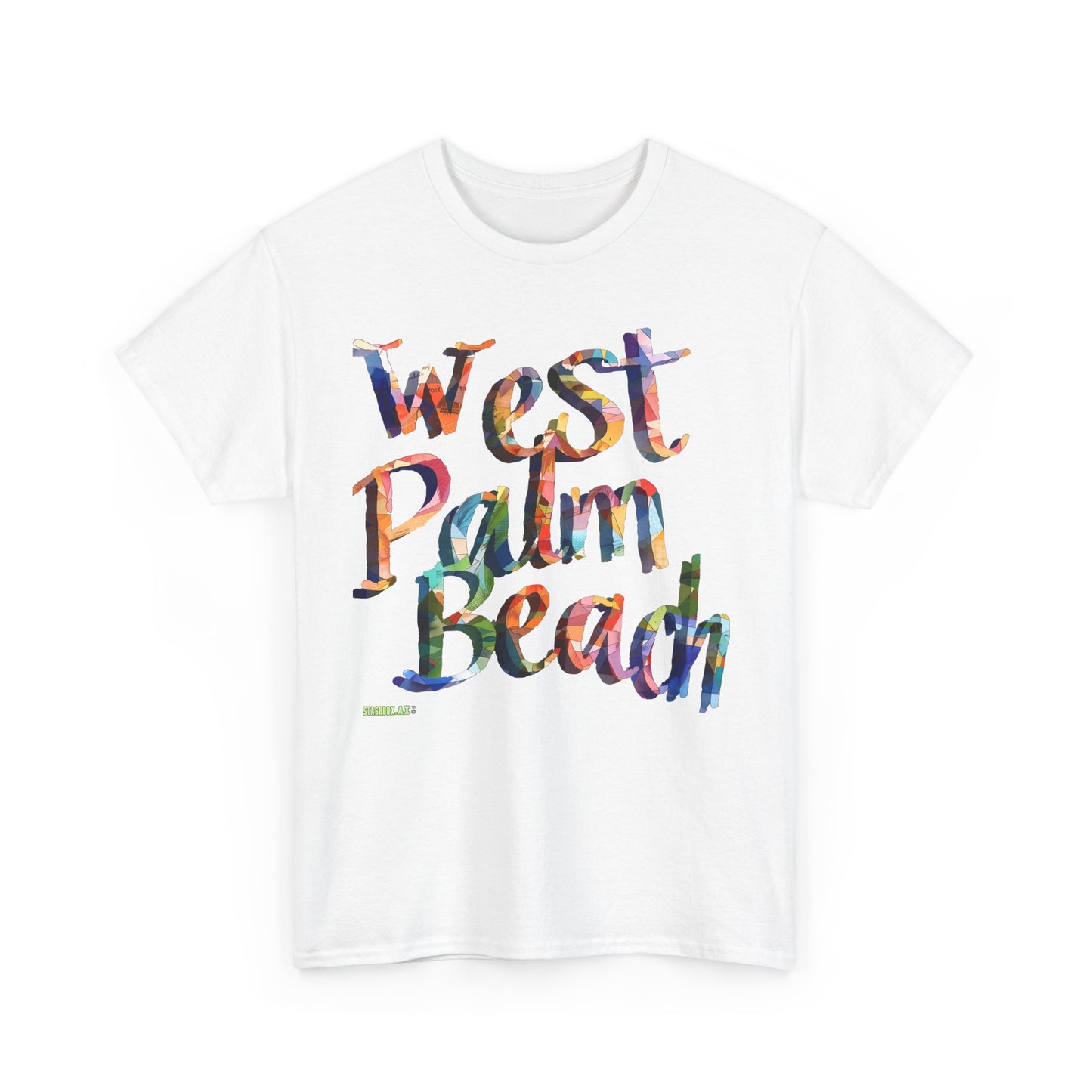 Unisex Heavy Cotton Tee West Palm Beach 017